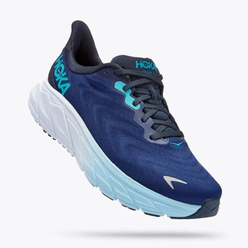 Hoka Arahi 6 Blu Azzurro - Scarpe Running Uomo