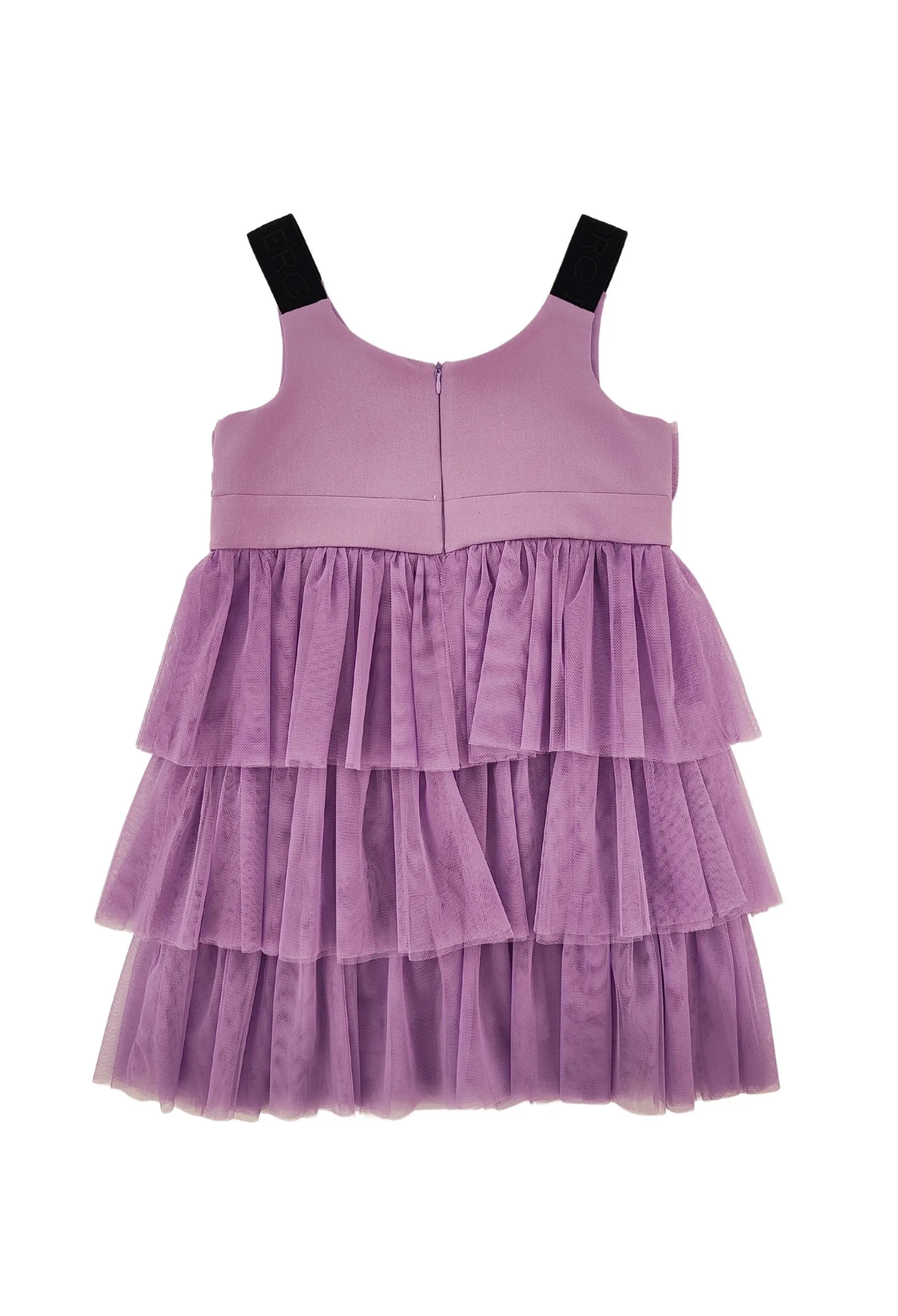 iceberg  abito tulle balze