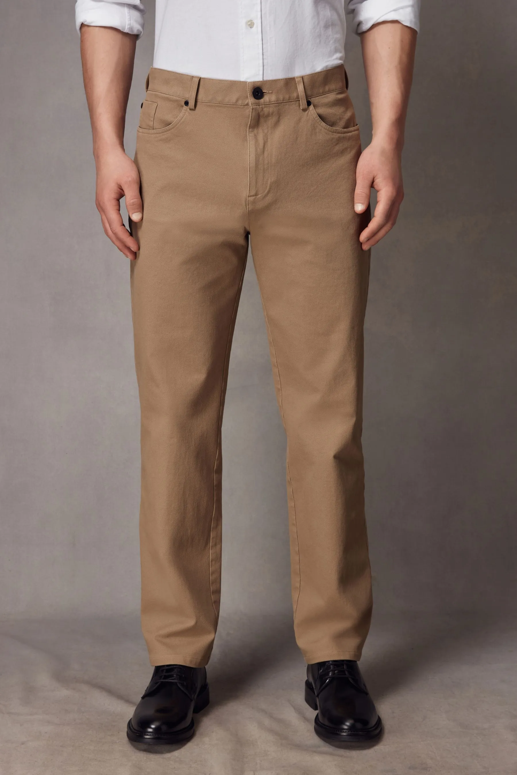 Jeans testurizzati Pantaloni elasticizzati