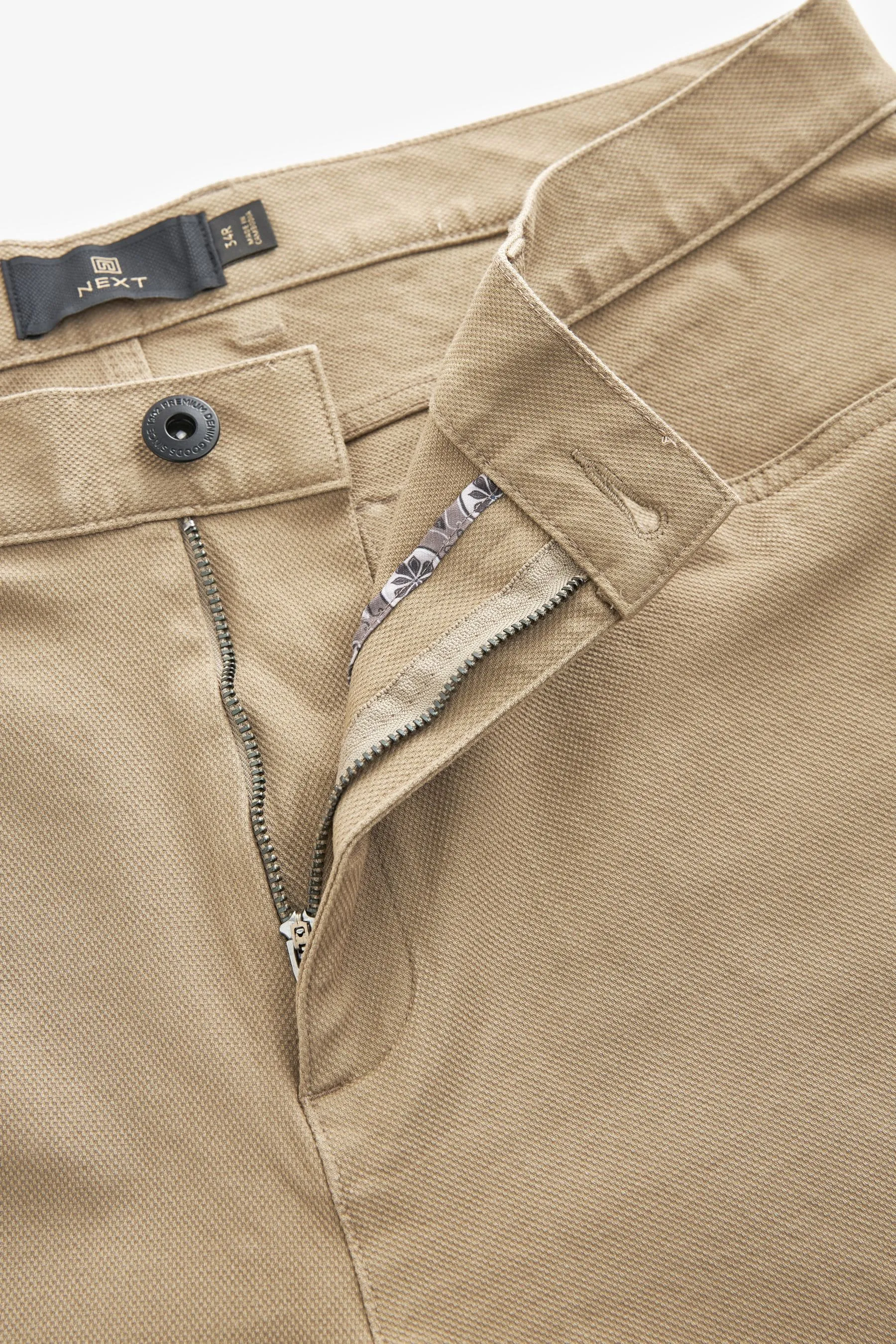 Jeans testurizzati Pantaloni elasticizzati