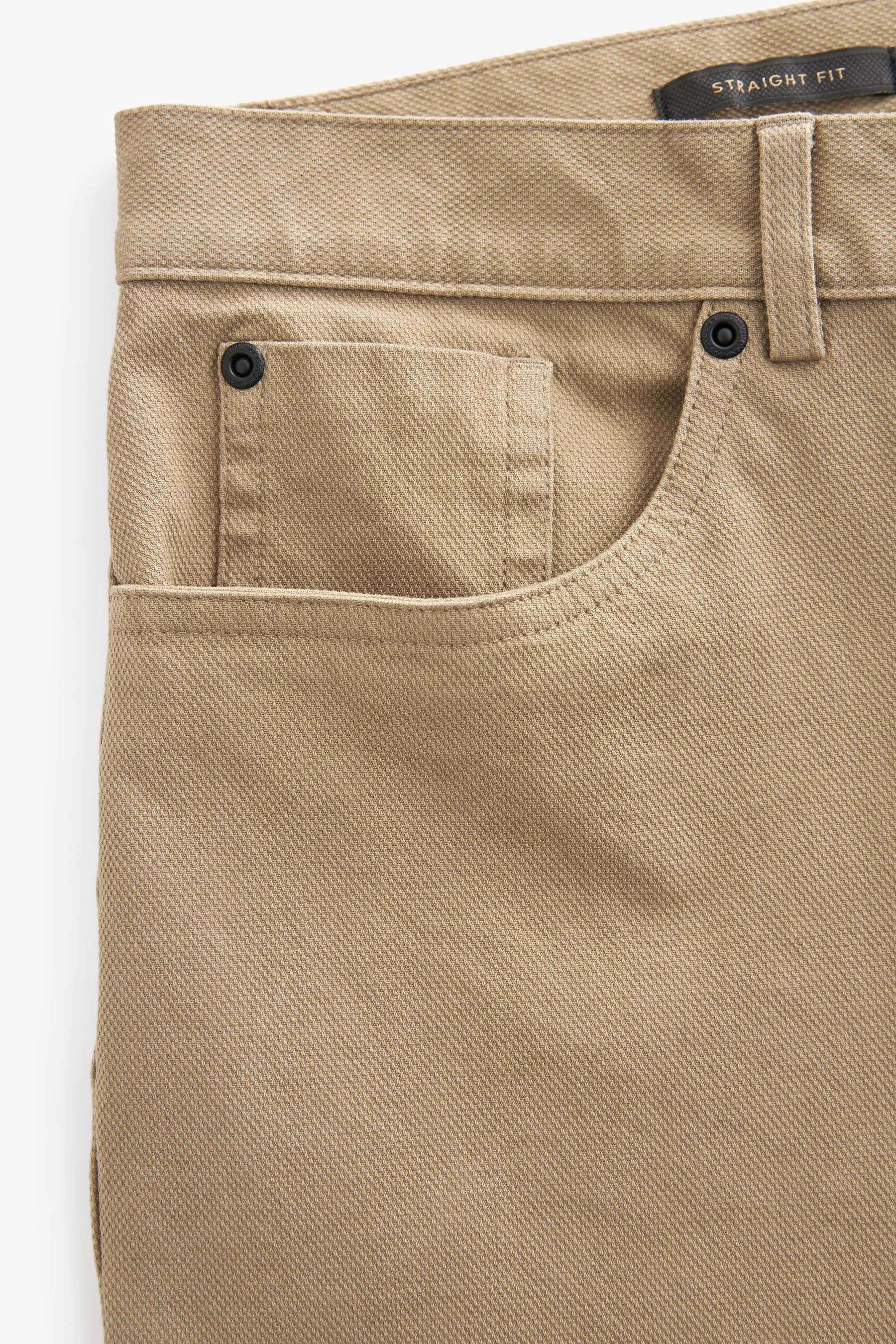 Jeans testurizzati Pantaloni elasticizzati