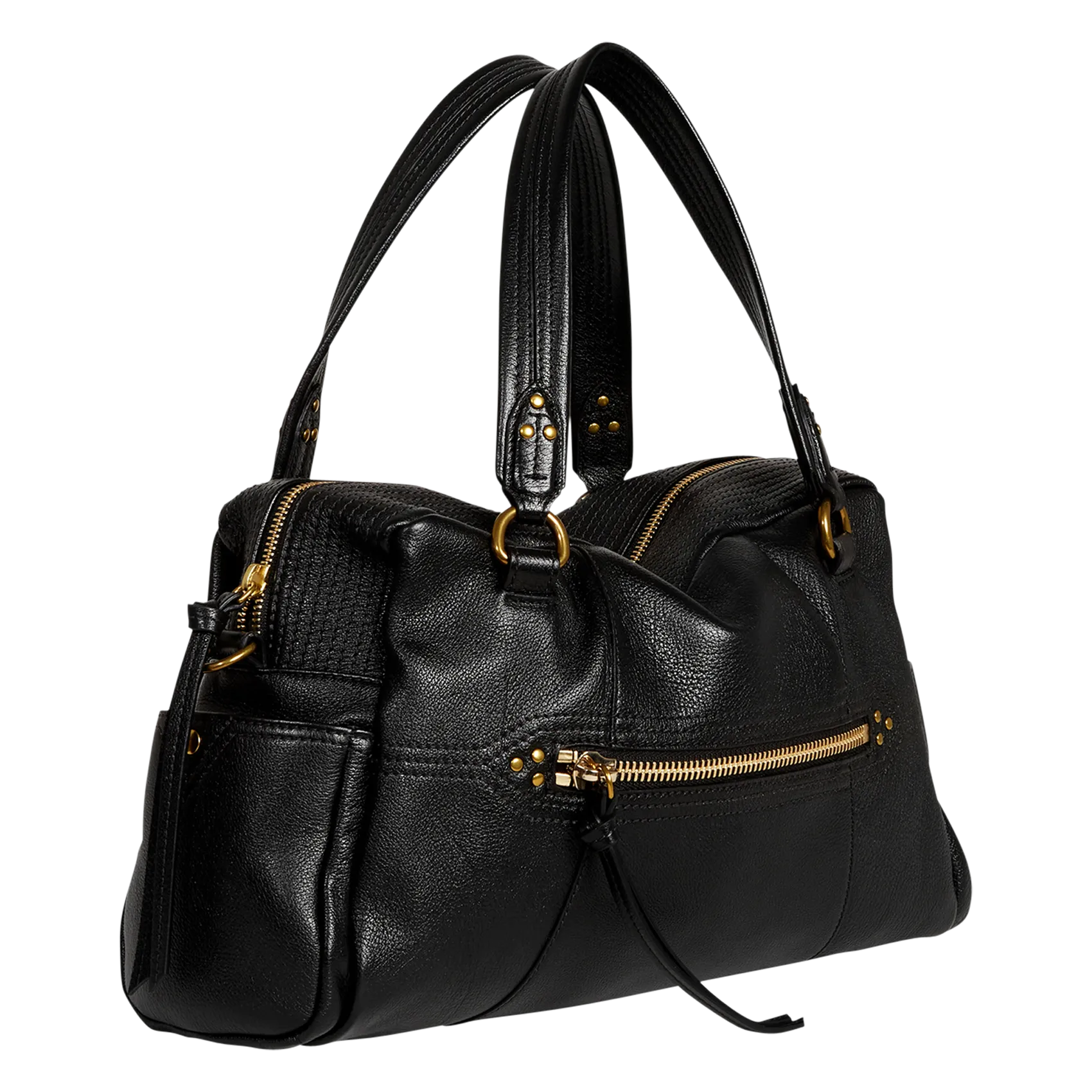  JEROME DREYFUSS   LUCKY - Shopper in pelle | Nero
