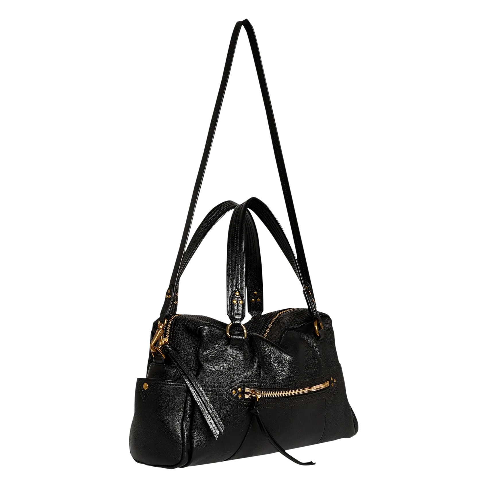  JEROME DREYFUSS   LUCKY - Shopper in pelle | Nero