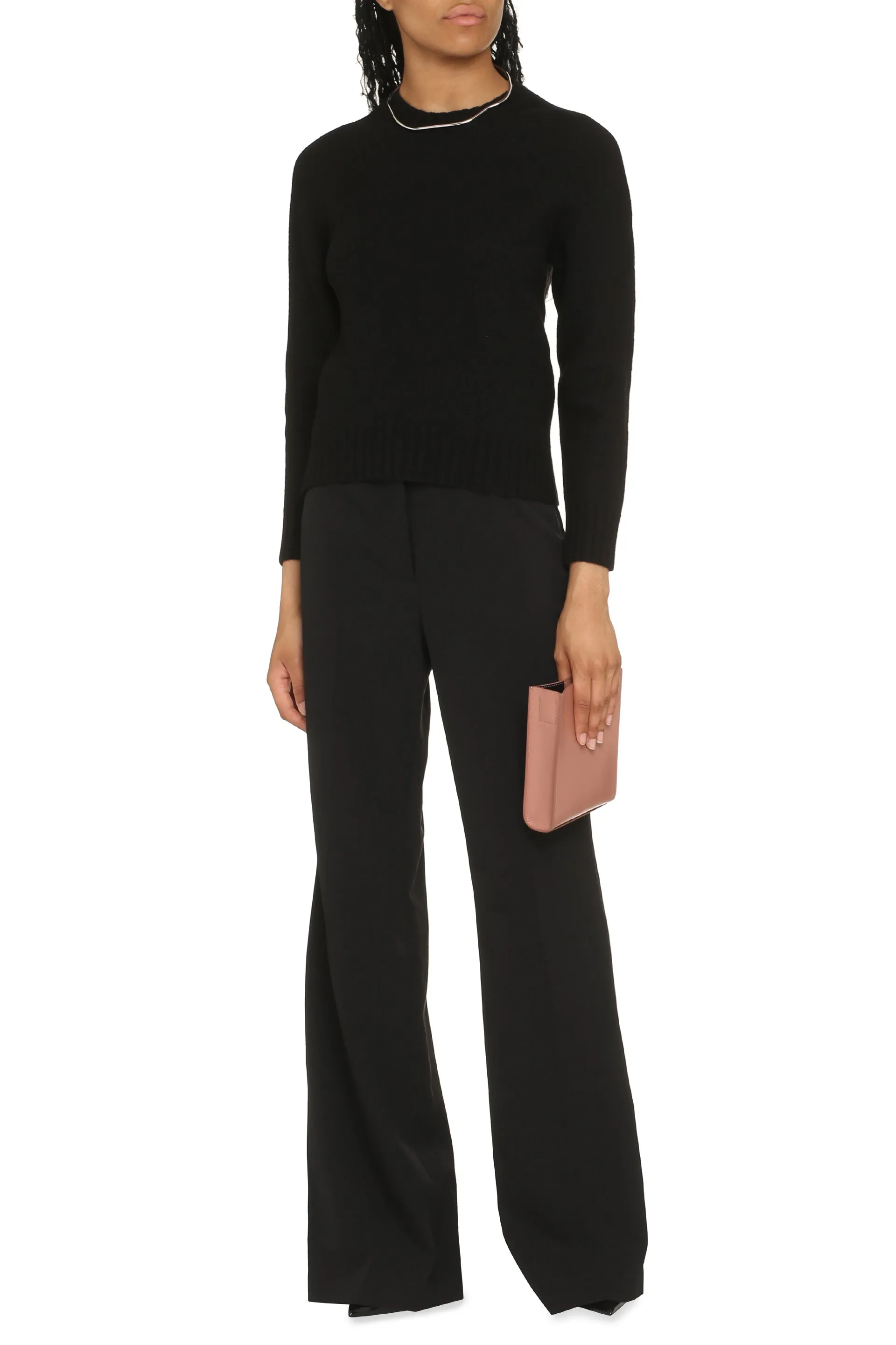 Jil Sander Maglione girocollo in lana
