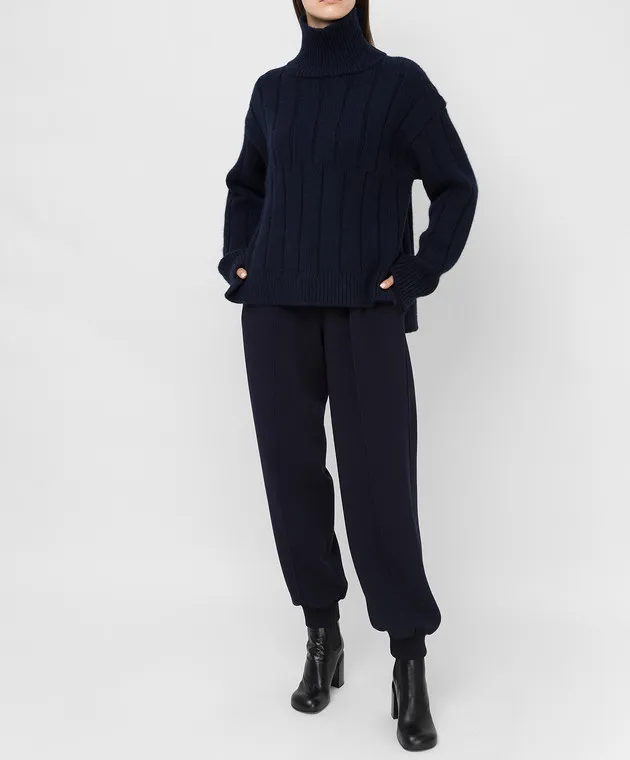 Jil Sander Pantaloni della tuta in lana JSPT310800WT201100