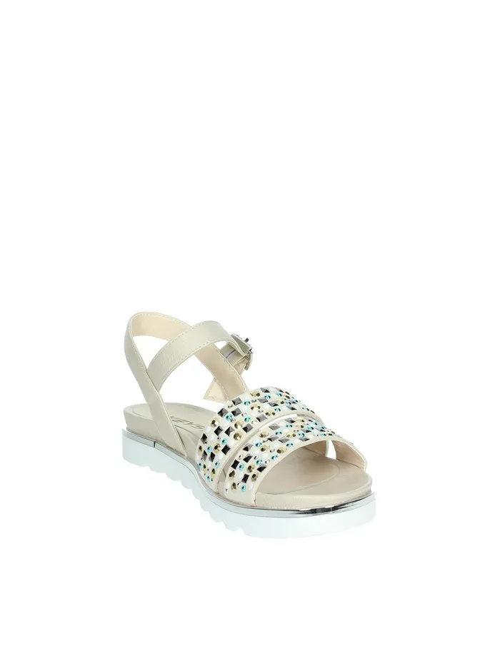 KEYS  SANDALI BASSI K-9662 BEIGE