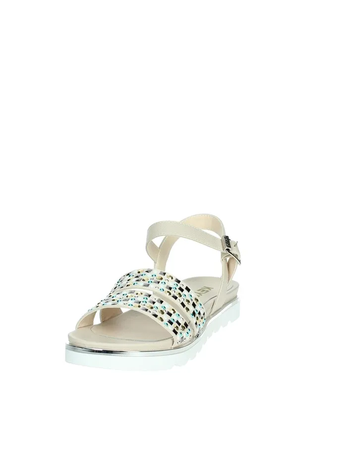 KEYS  SANDALI BASSI K-9662 BEIGE