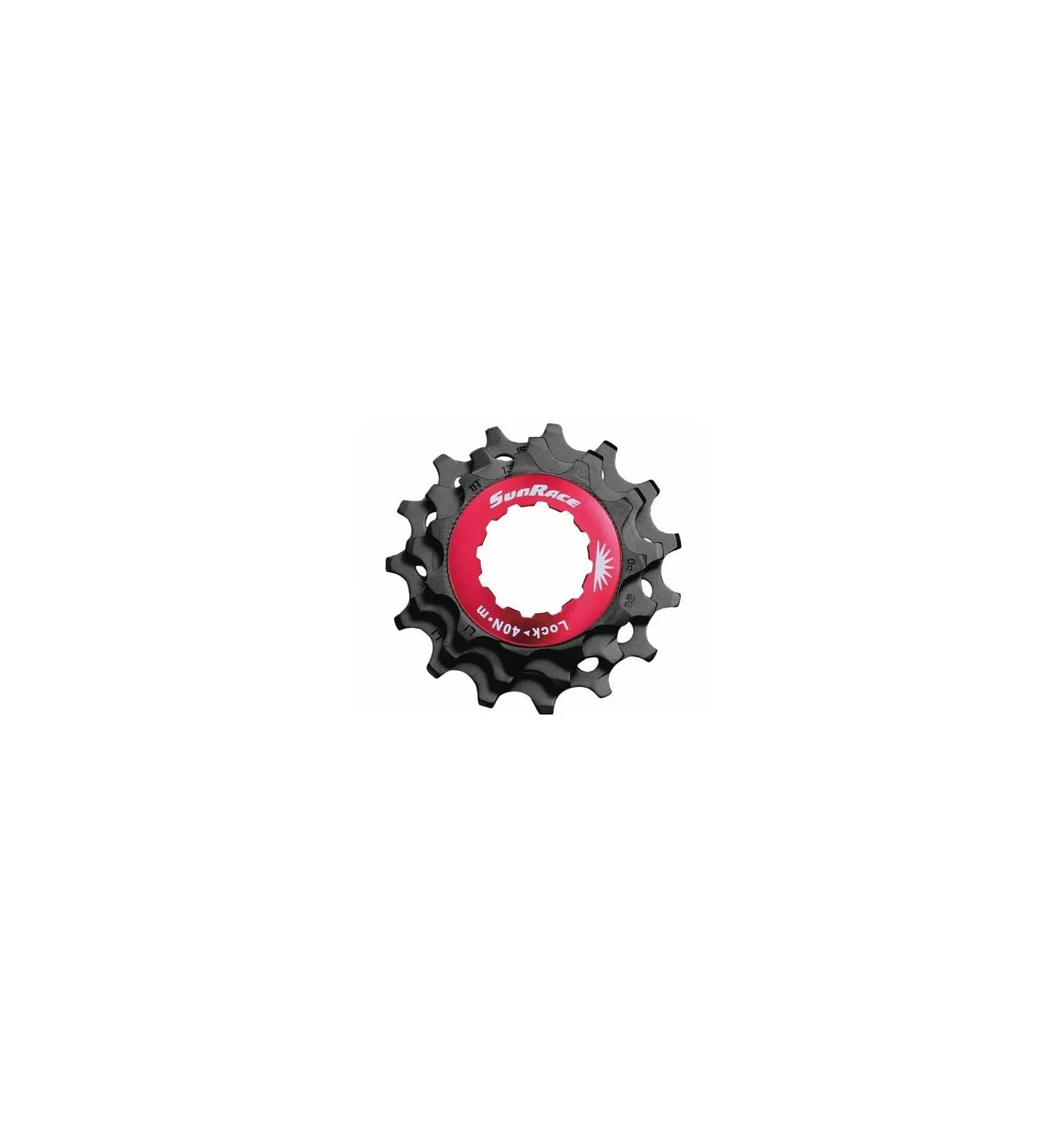 Kit Pacco Pignoni + Lockring Per SRAM XD 12V Sunrace 14T Nero