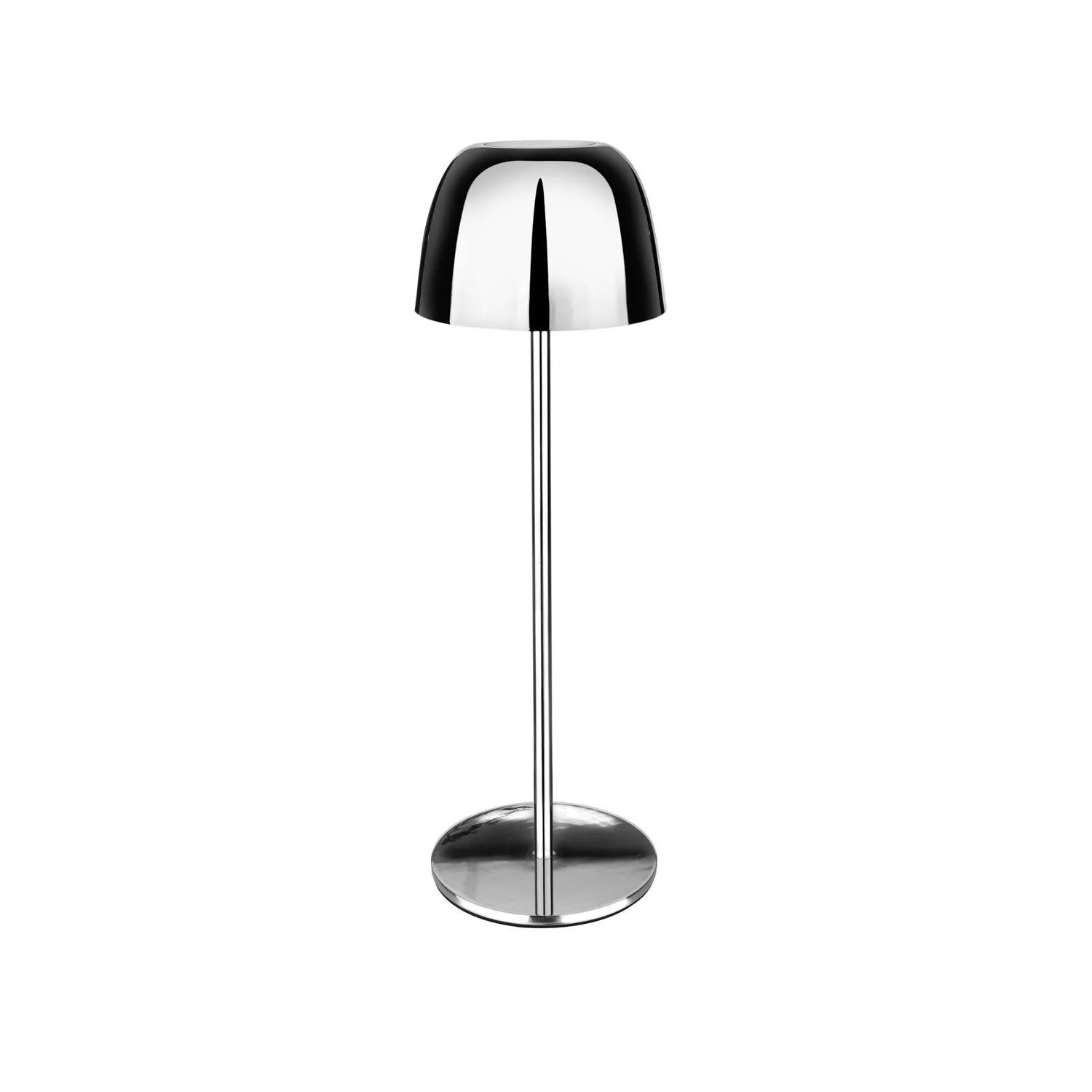 Lampada da tavolo touch ricaricabile - argento 
