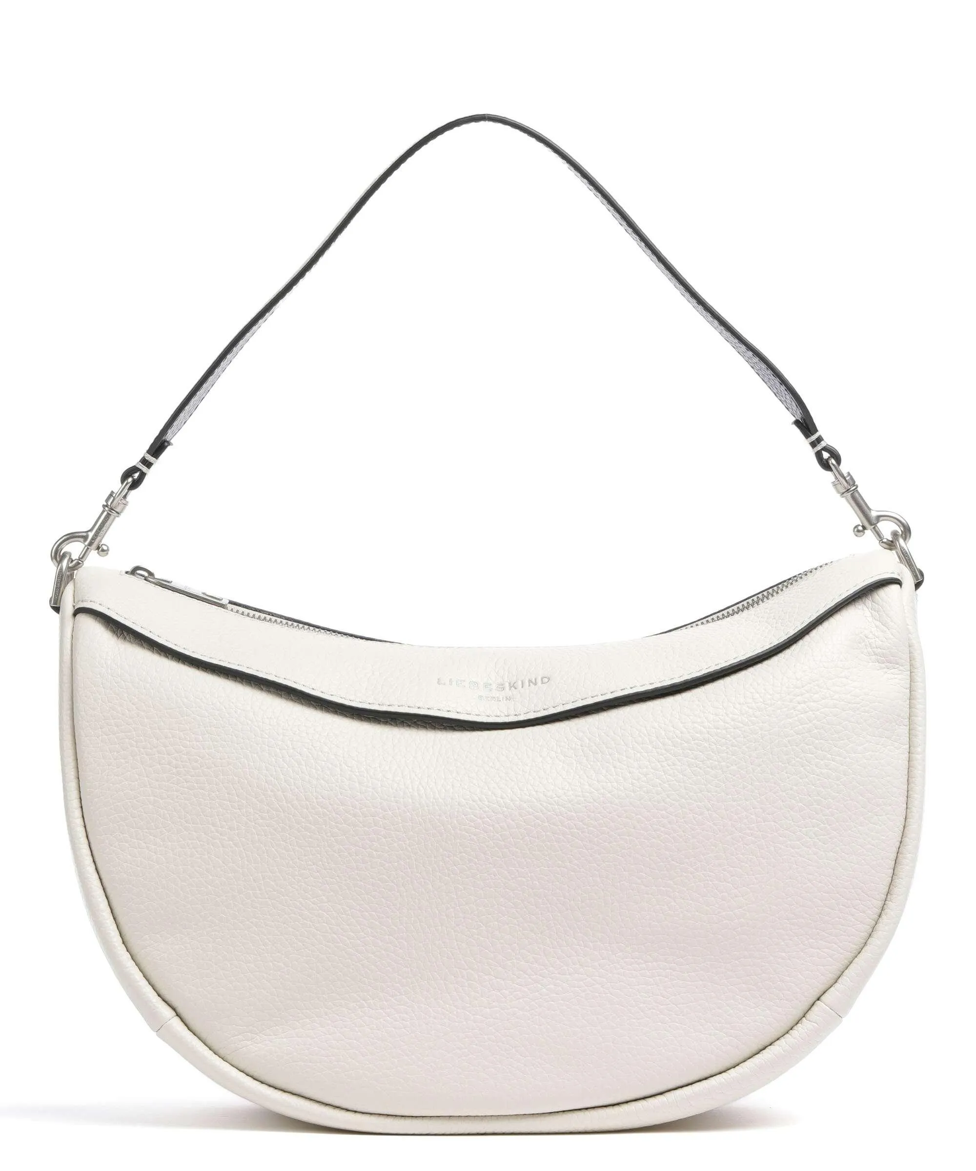  Liebeskind Melli Heavy Pebble M Borsa hobo pelle granulata bianco  