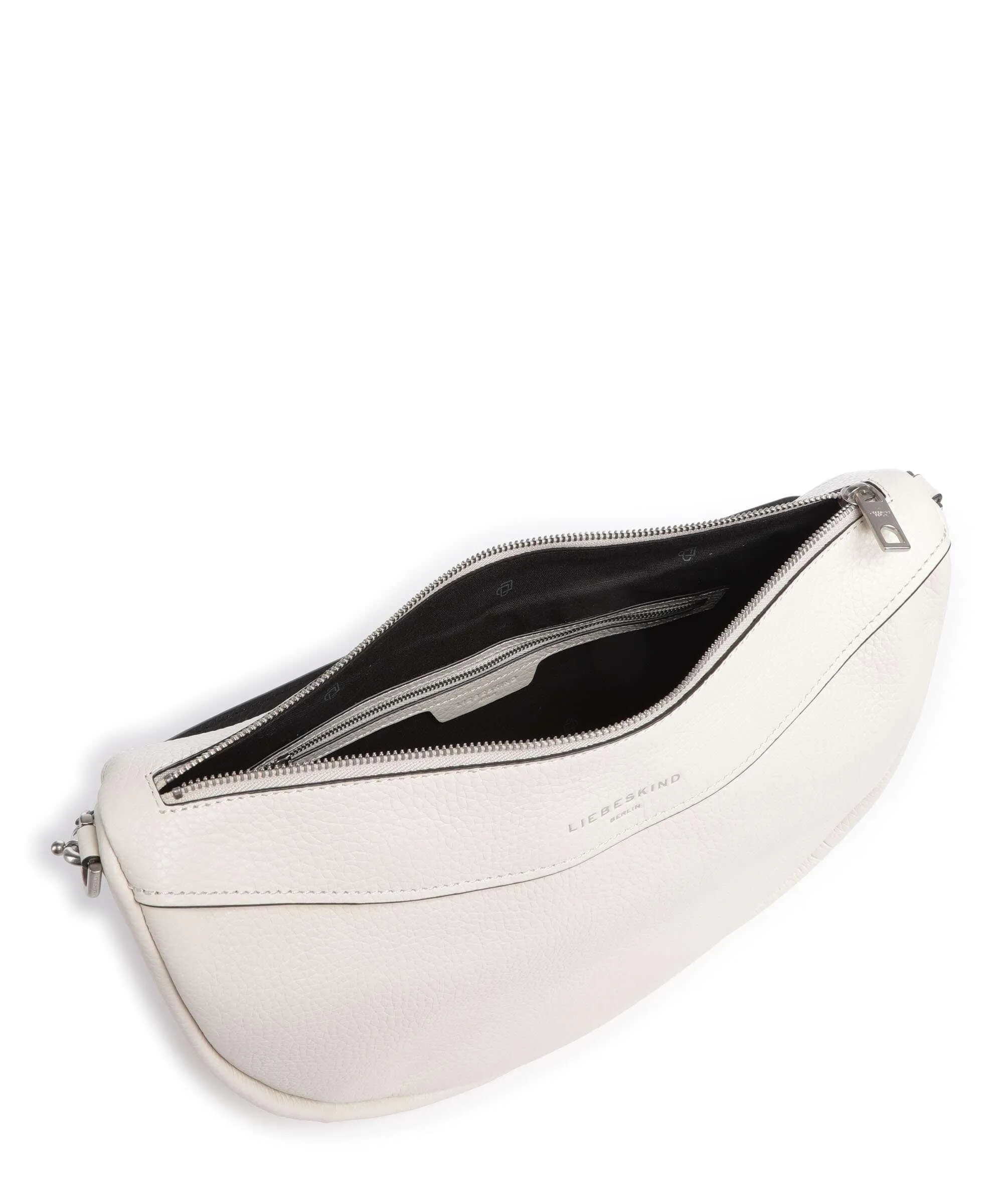  Liebeskind Melli Heavy Pebble M Borsa hobo pelle granulata bianco  