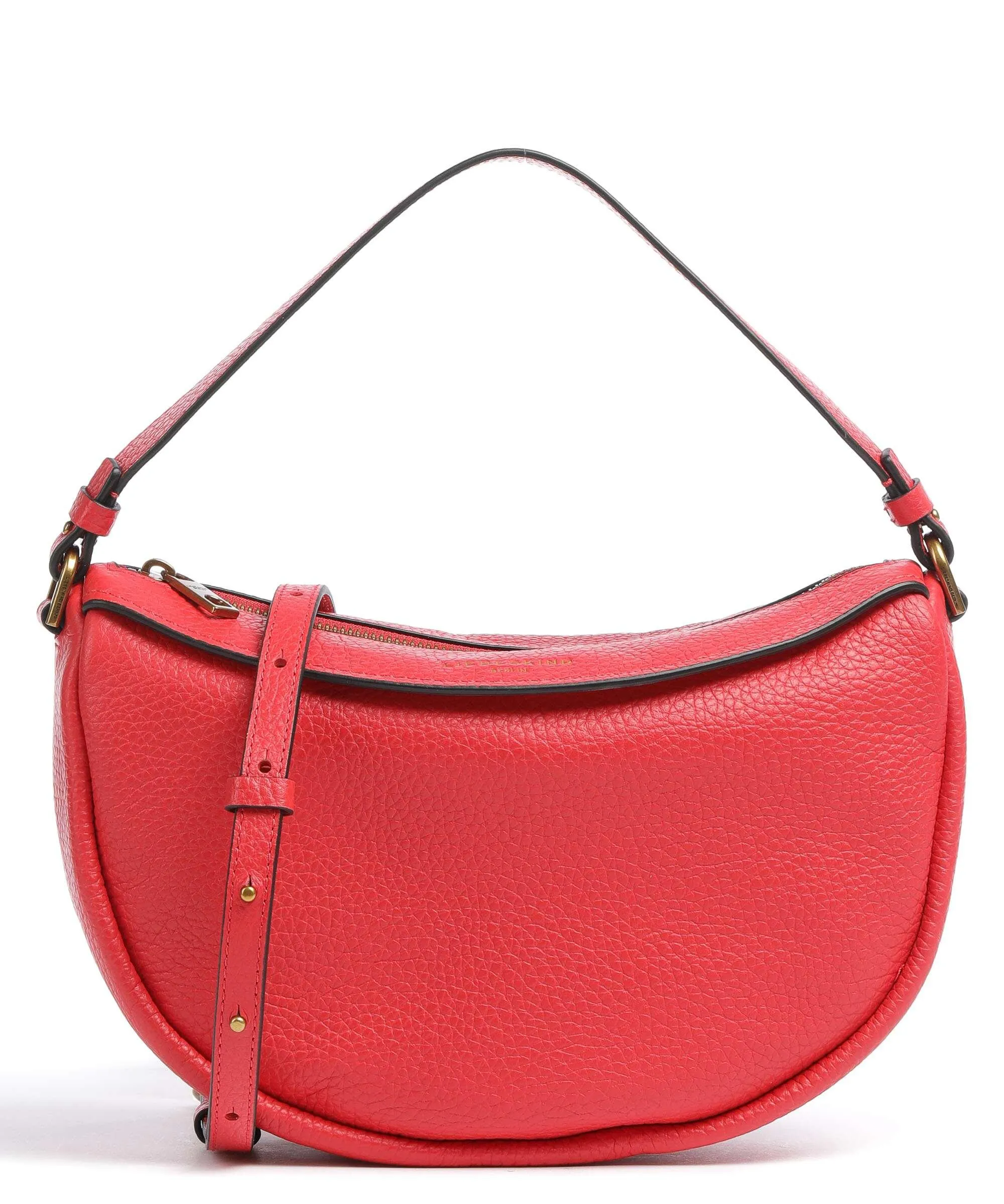  Liebeskind Melli Heavy Pebble S Borsa hobo pelle di vacchetta grana rosso  
