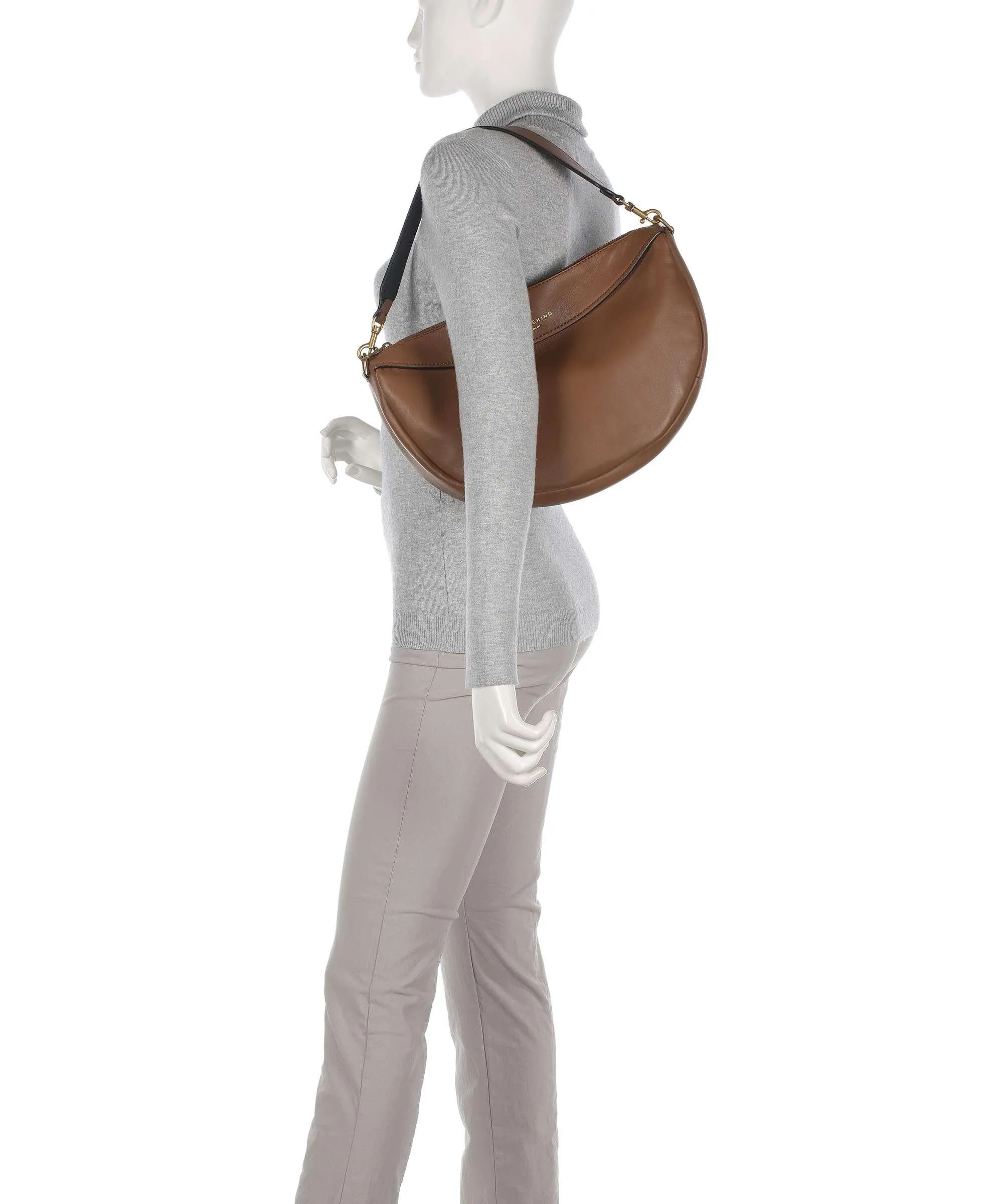  Liebeskind Melli Kodiaq Sheep M Borsa hobo pelle a grana fine marrone  