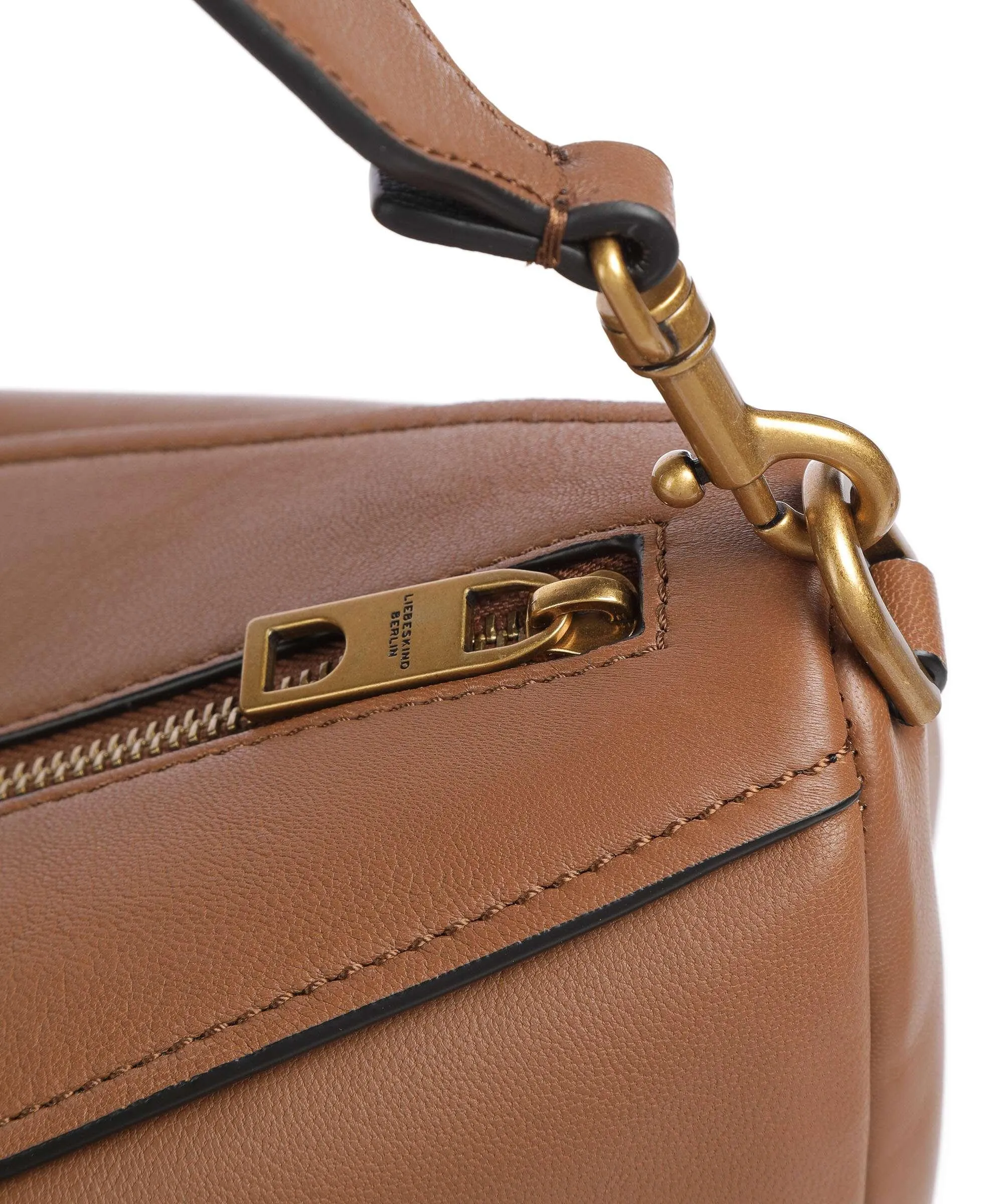  Liebeskind Melli Kodiaq Sheep M Borsa hobo pelle a grana fine marrone  