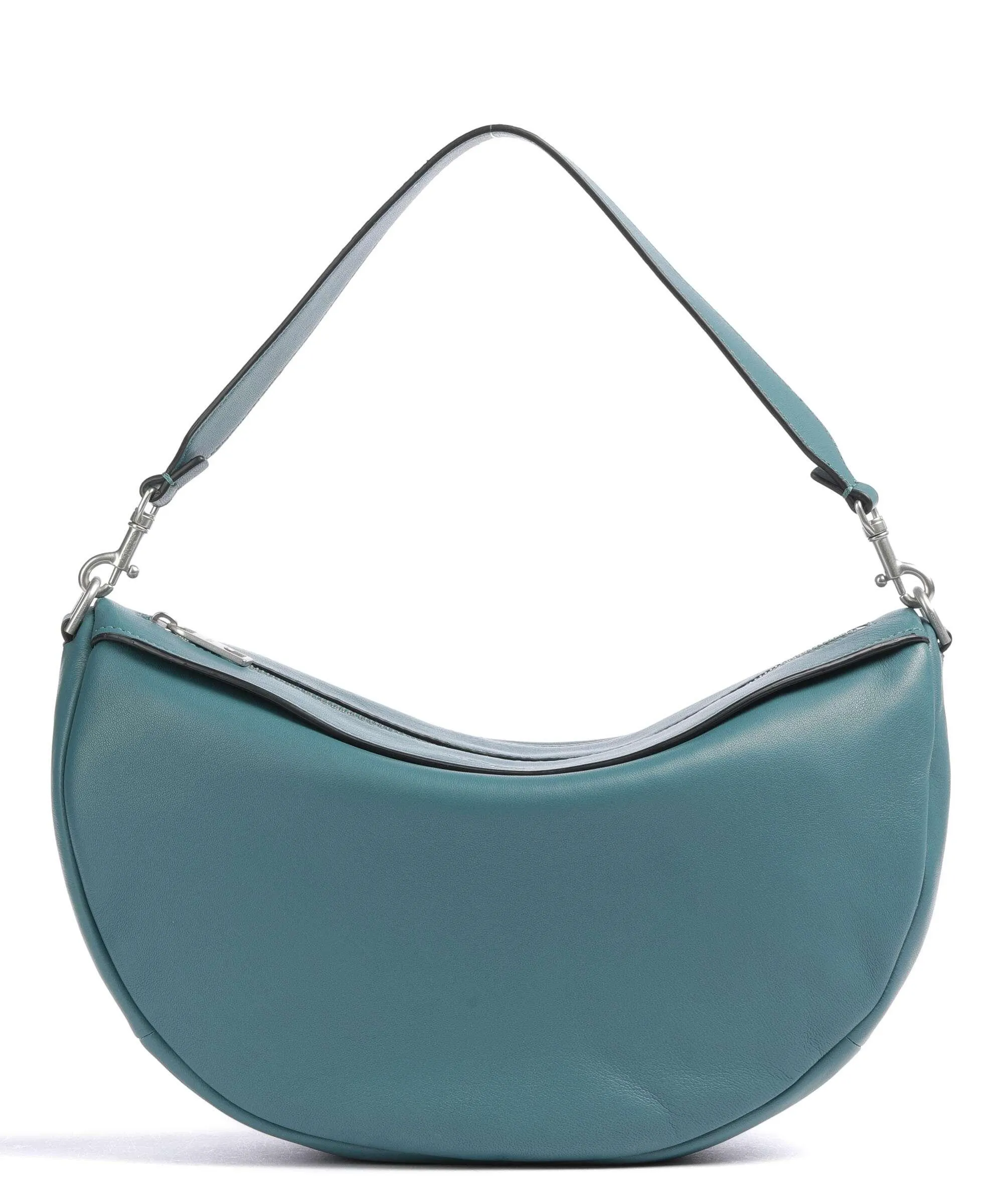  Liebeskind Melli Kodiaq Sheep M Borsa hobo pelle a grana fine petrol  