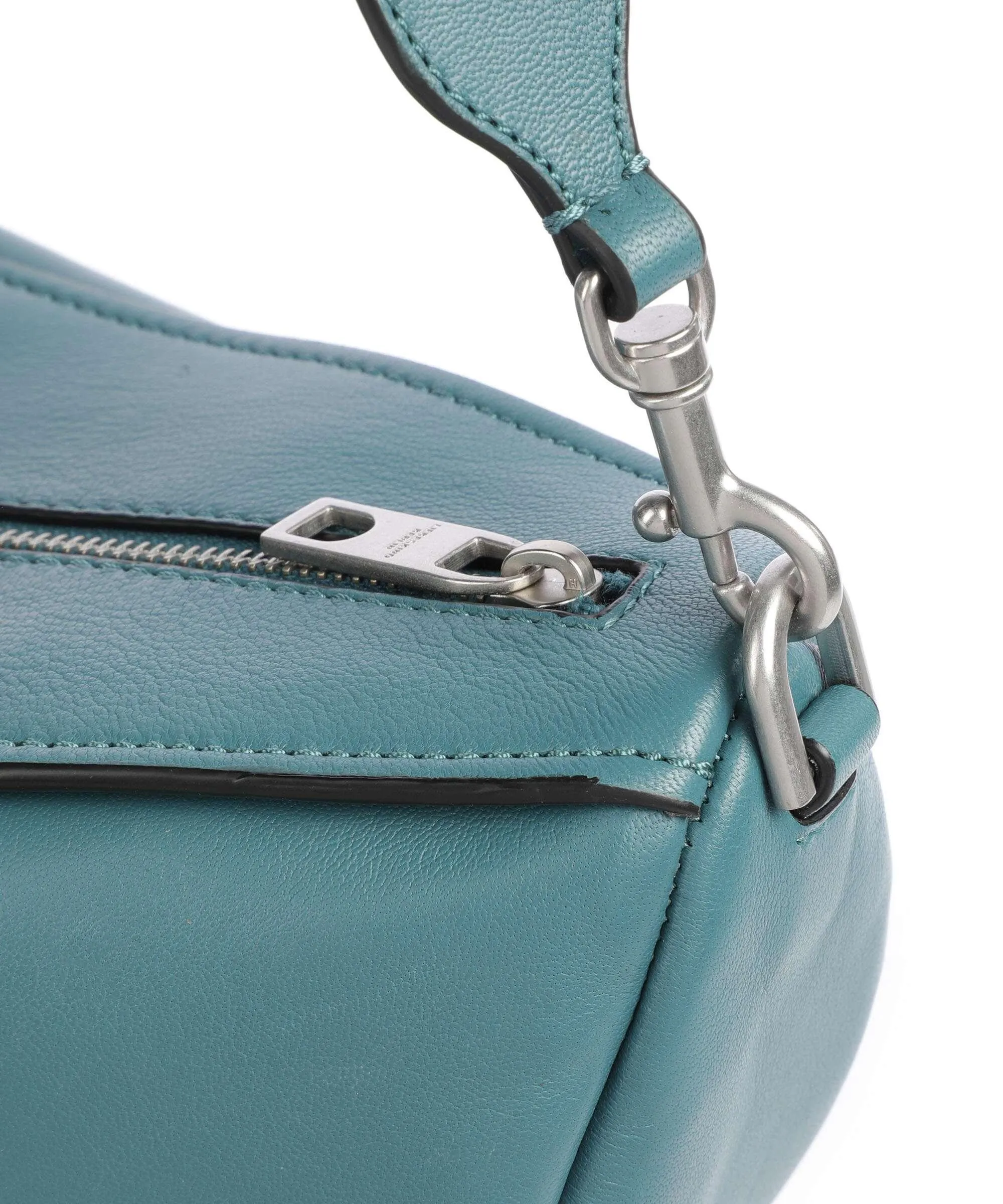 Liebeskind Melli Kodiaq Sheep M Borsa hobo pelle a grana fine petrol  