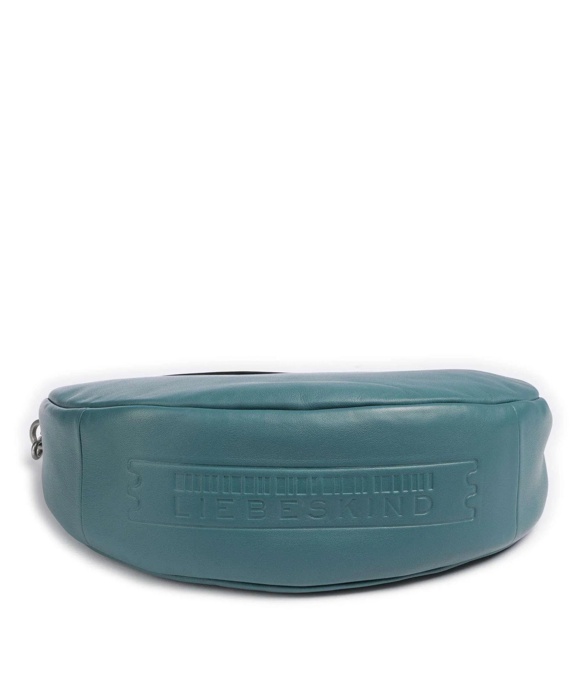  Liebeskind Melli Kodiaq Sheep M Borsa hobo pelle a grana fine petrol  