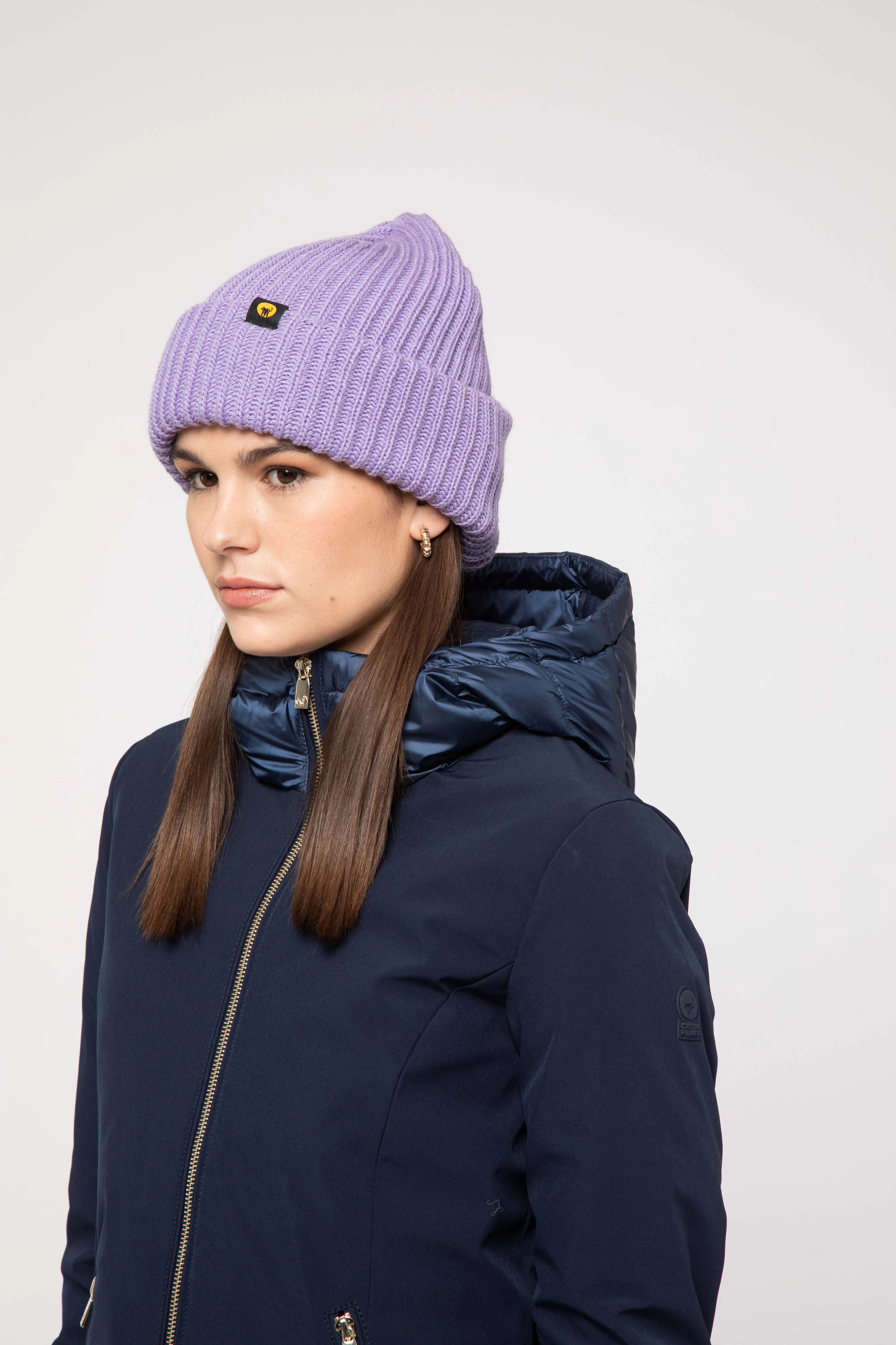 Lilac hat