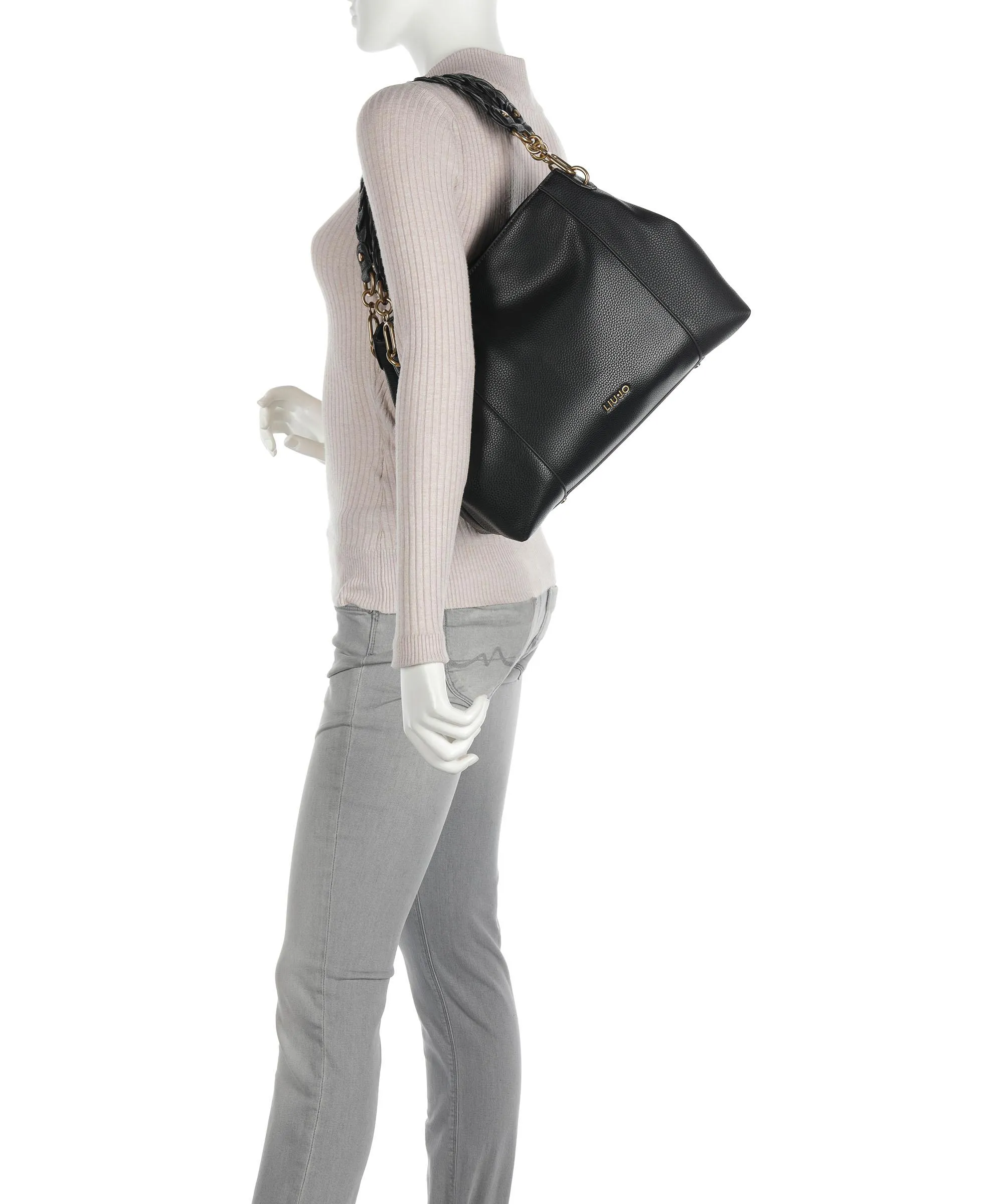  Liu Jo Arizona Borsa hobo pelle sintetica nero  