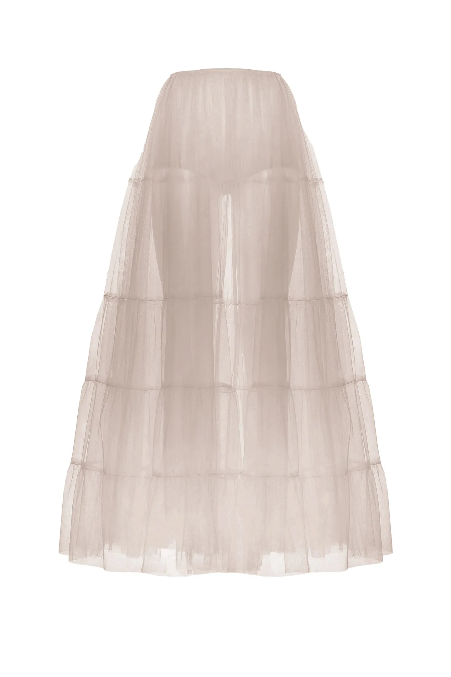 LONG SKIRT IN TULLE