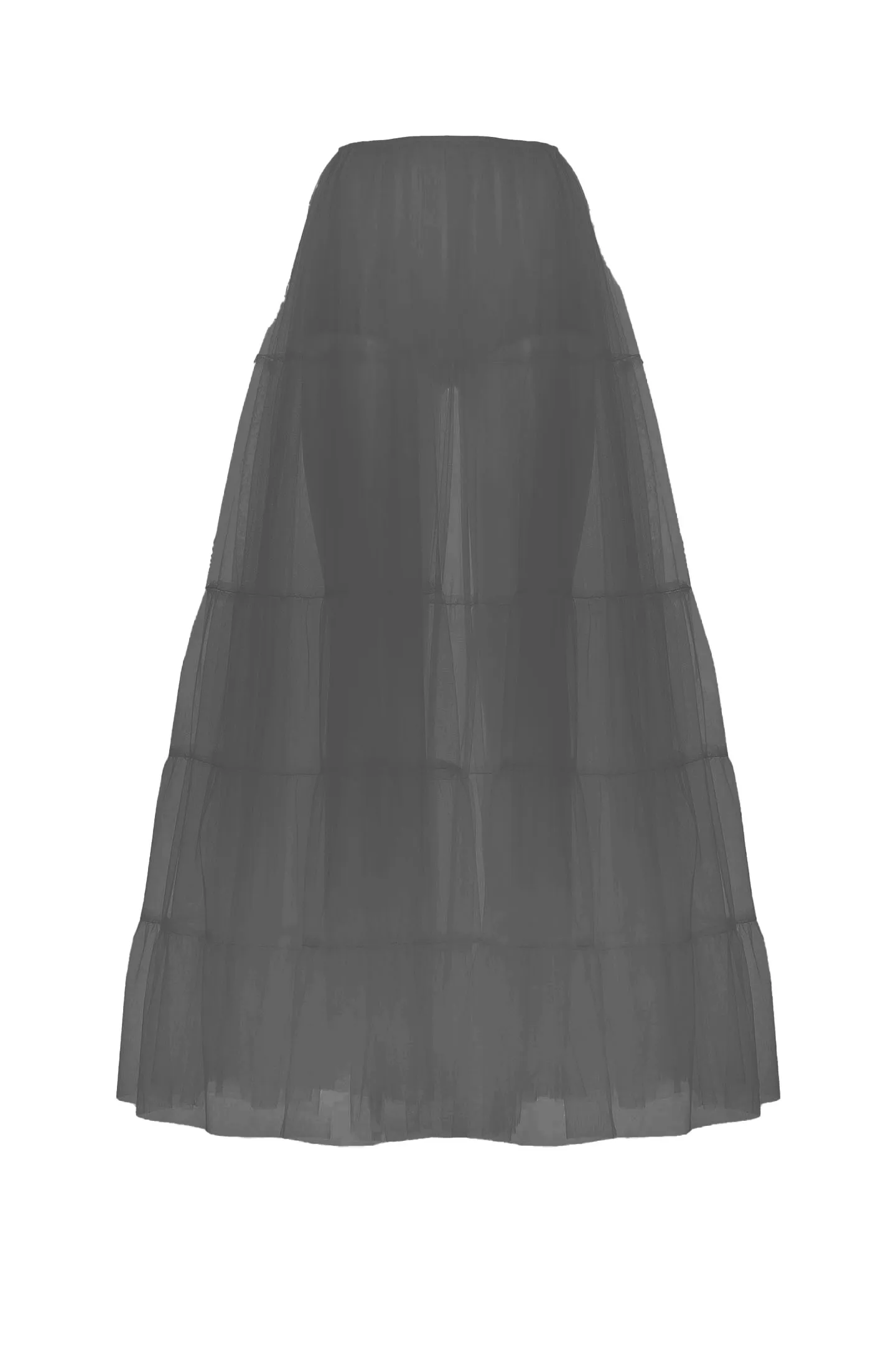 LONG SKIRT IN TULLE