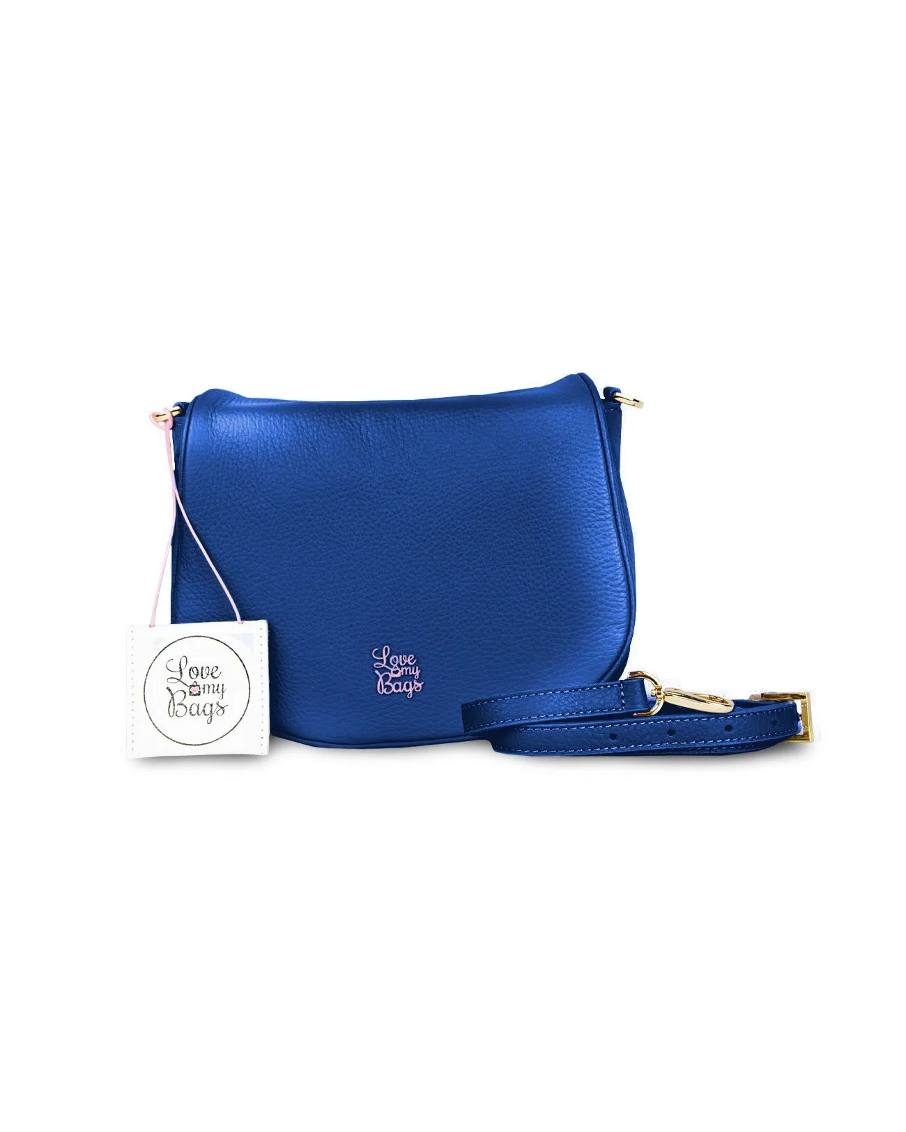 Love My Bags Happy - Borsa in vitello con pattina | Studioarch.com