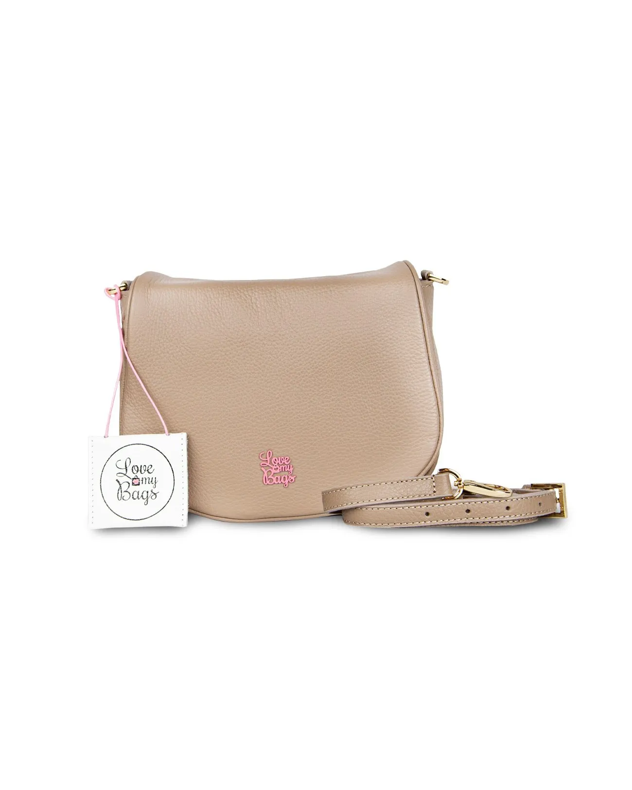 Love My Bags Happy - Borsa in vitello con pattina | Studioarch.com