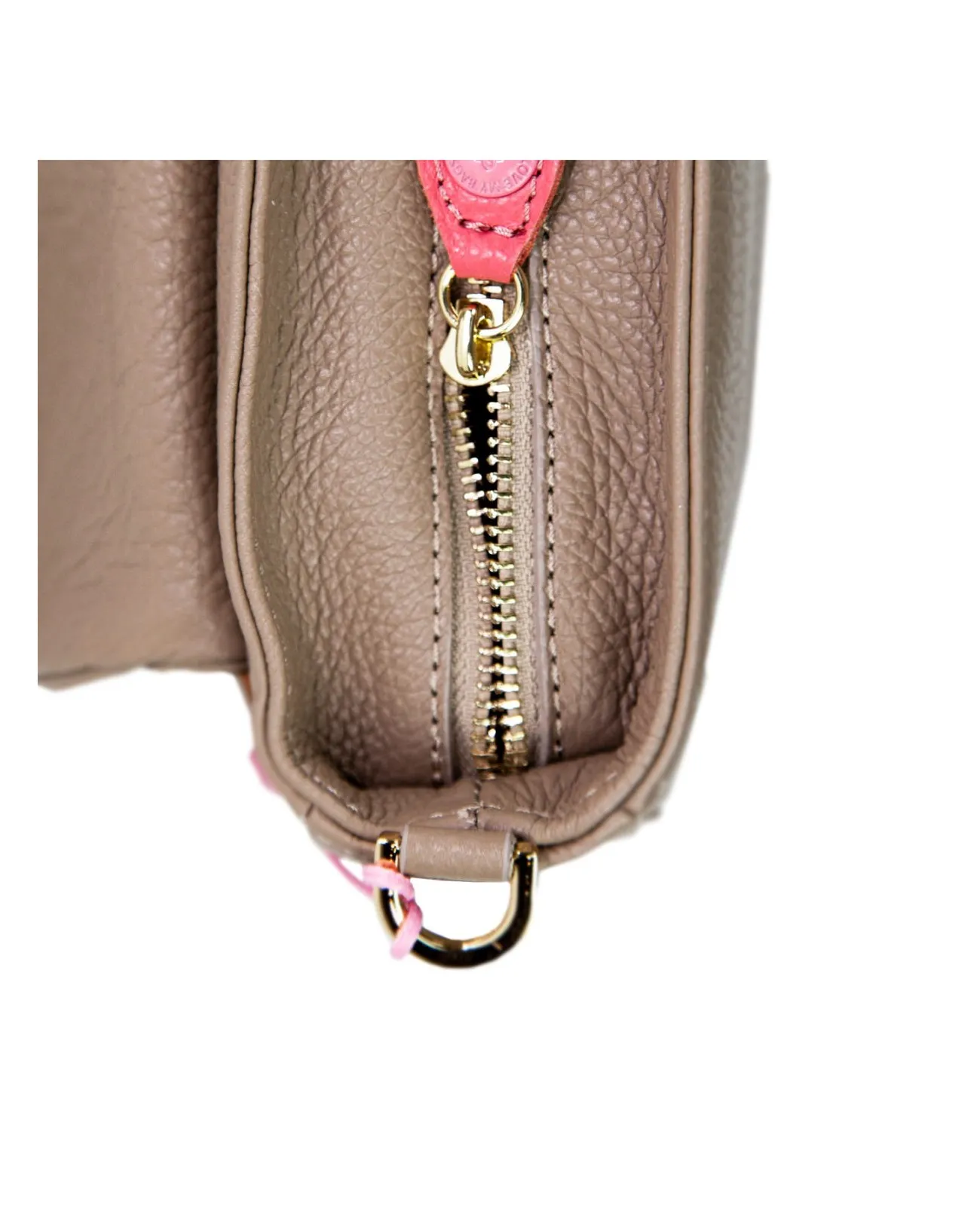 Love My Bags Happy - Borsa in vitello con pattina | Studioarch.com