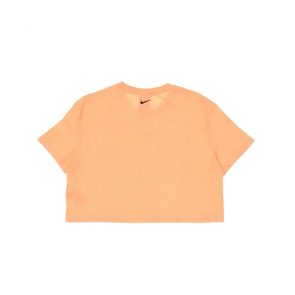 maglietta corta donna w sportswear crop tee print CRIMSON BLISS