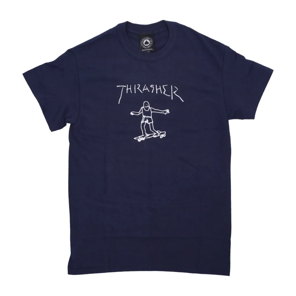 maglietta uomo gonz logo tee NAVY/WHITE