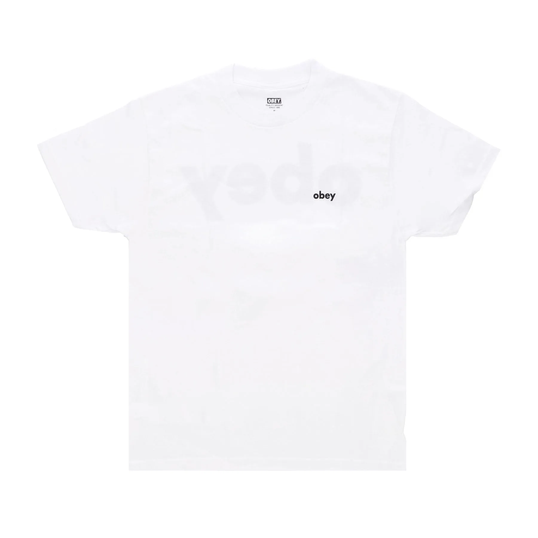 Maglietta Uomo Lower Case Classic Tee White