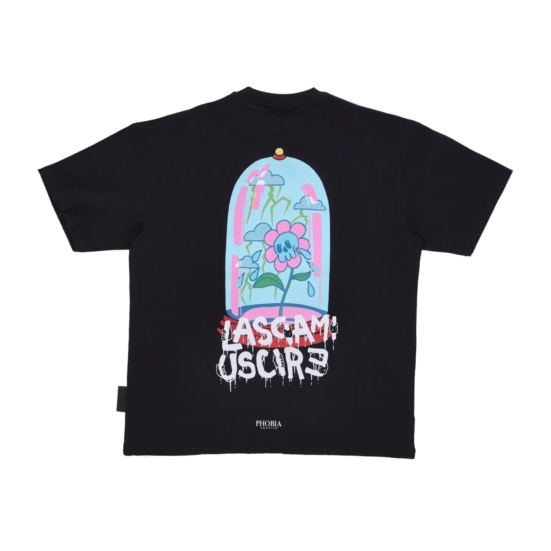 Maglietta Uomo Respiro Print Tee X Testa Di Chezzo Black