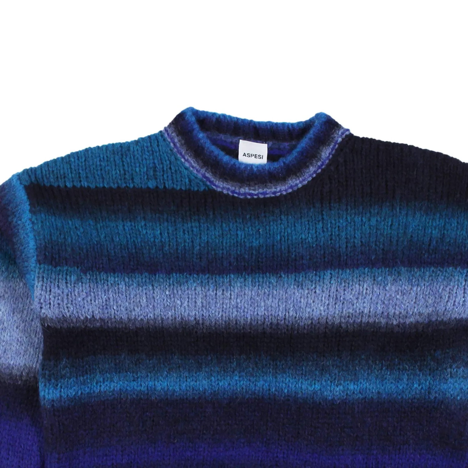 Maglione Cropped Aspesi Toni Di Blu