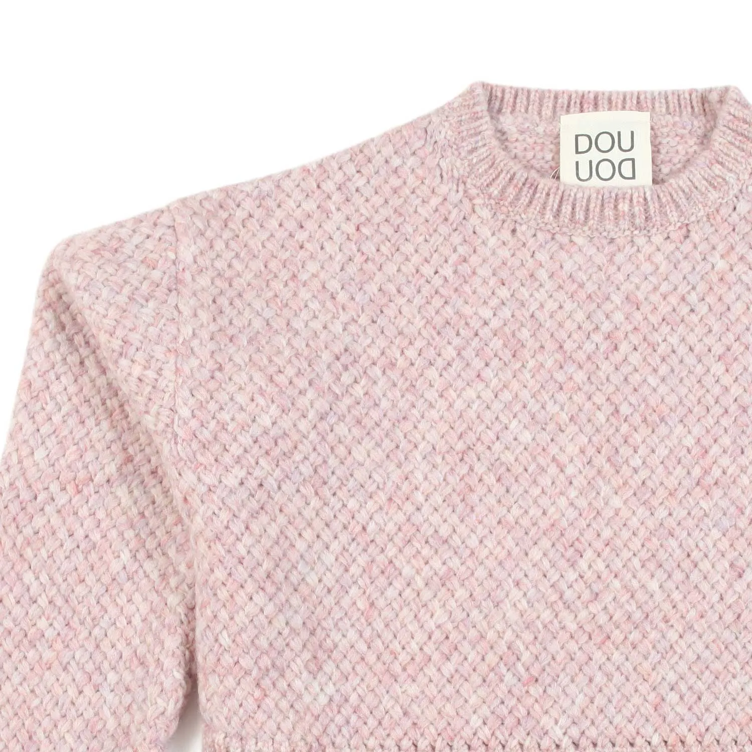 Maglione Cropped Rosa Bambina E Teenager