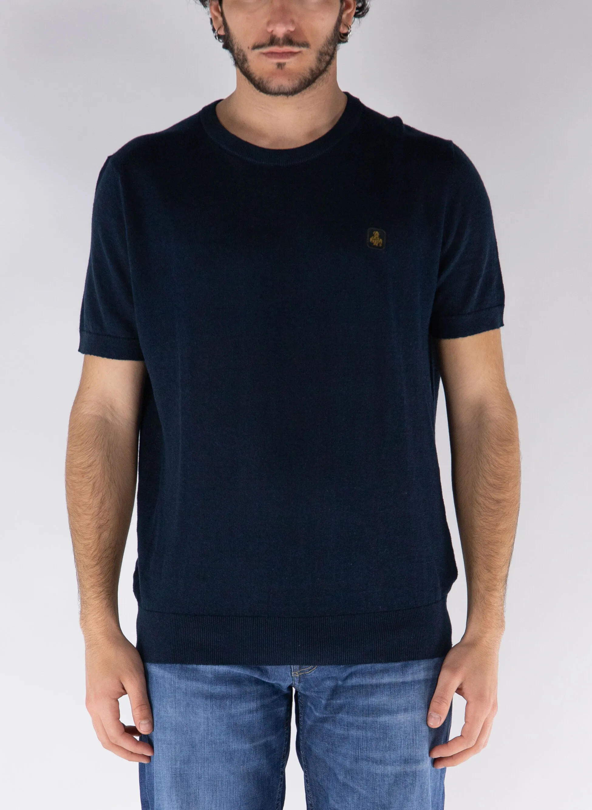 maglione maniche corte sea misto lino