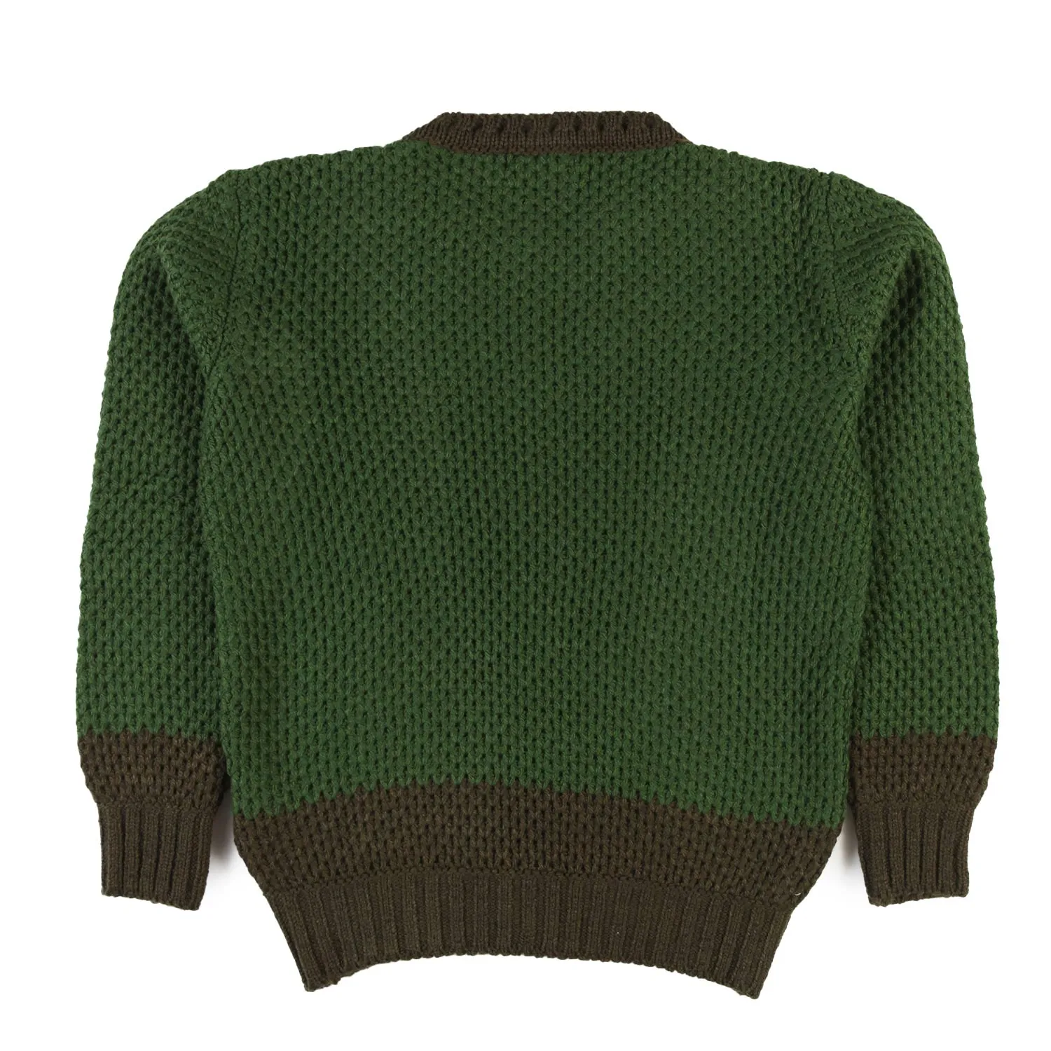 Maglione Nk Terlago Verde E Militare