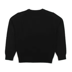 Maglione Snoopy Nero Bambino E Teen