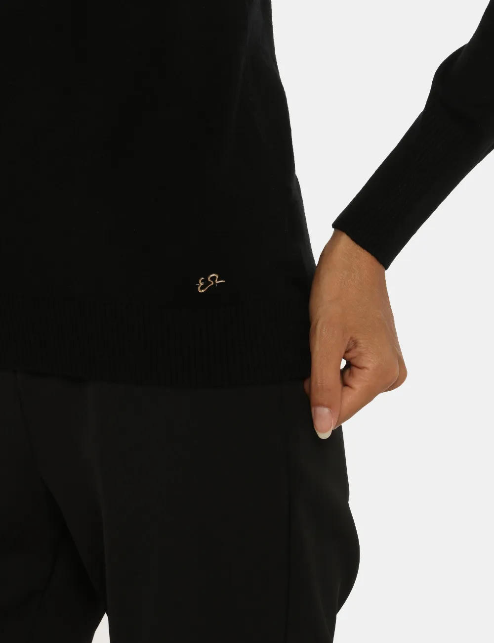 Maglione Yes Zee nero
