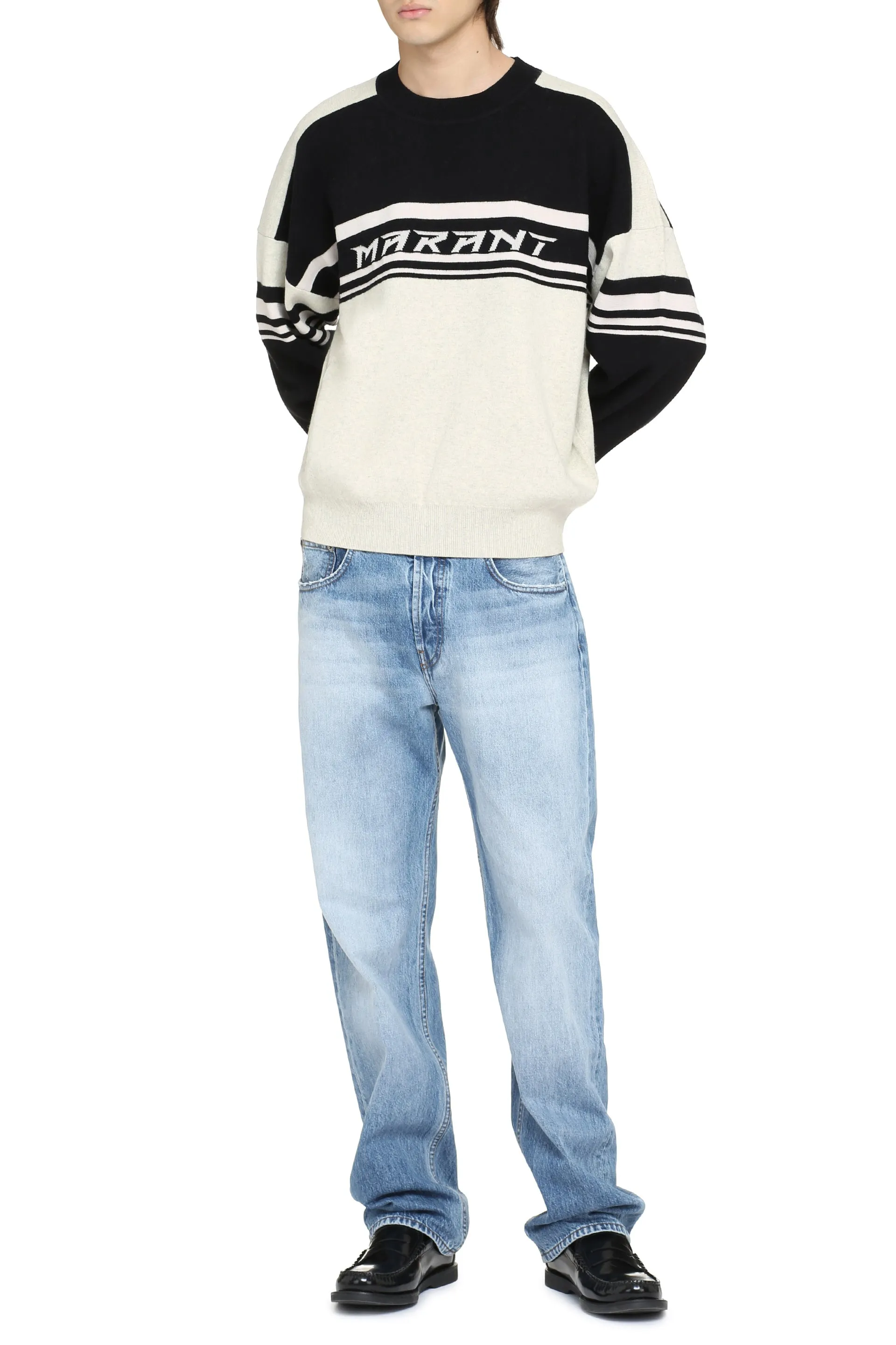 Marant Maglione girocollo in misto cotone
