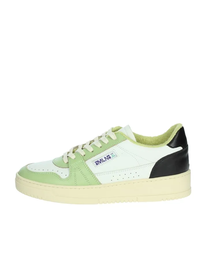 MELINE  SNEAKERS BASSA DB70 BIANCO/VERDE