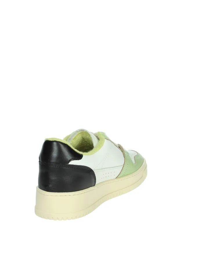 MELINE  SNEAKERS BASSA DB70 BIANCO/VERDE