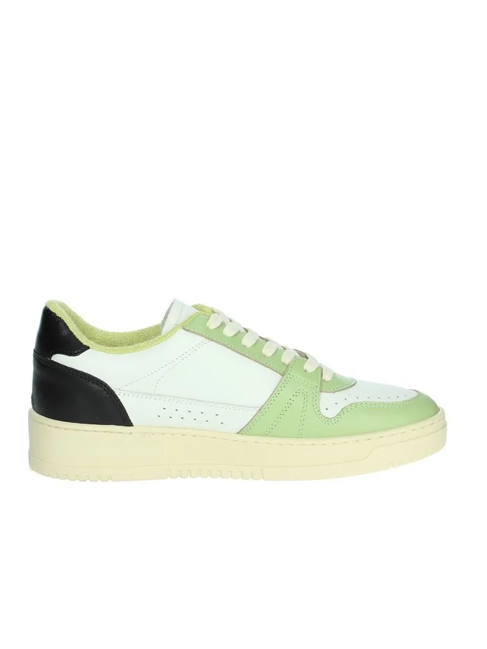 MELINE  SNEAKERS BASSA DB70 BIANCO/VERDE