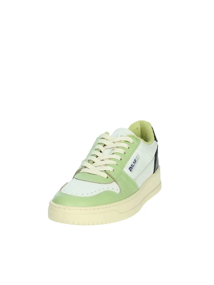 MELINE  SNEAKERS BASSA DB70 BIANCO/VERDE