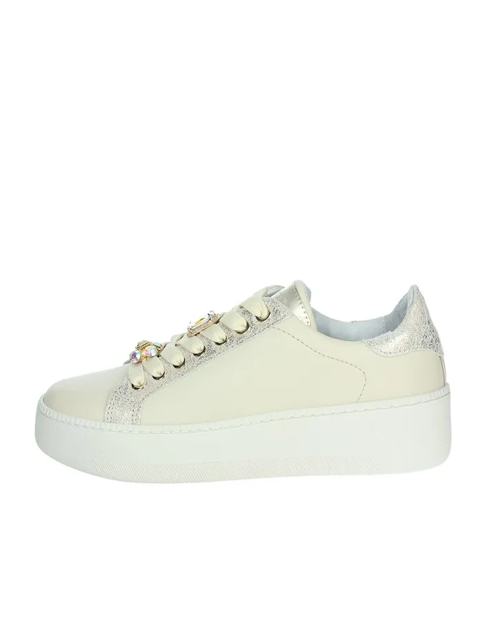 MELINE  SNEAKERS BASSA PF7/ACC BEIGE