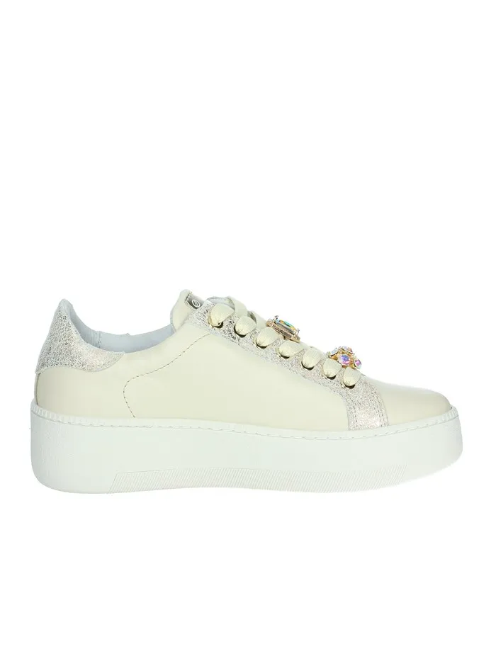 MELINE  SNEAKERS BASSA PF7/ACC BEIGE