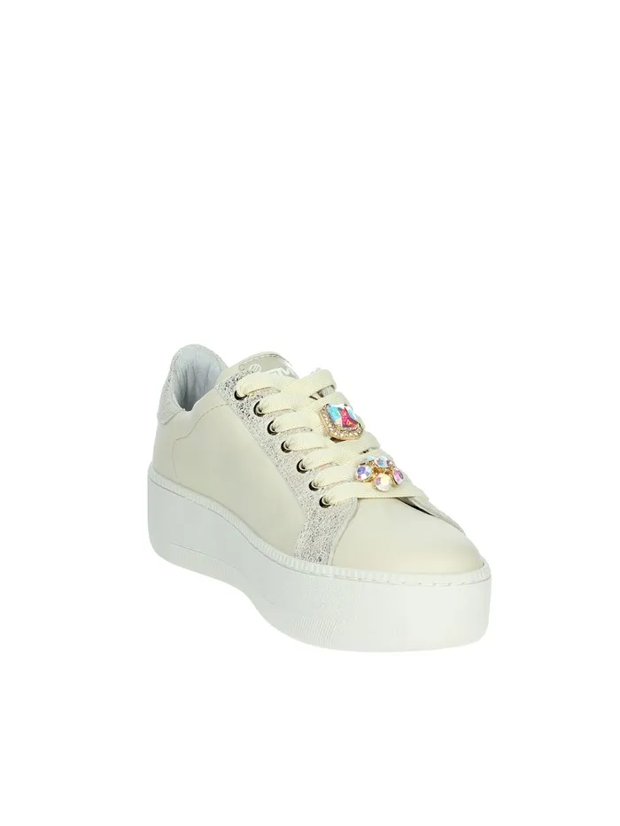 MELINE  SNEAKERS BASSA PF7/ACC BEIGE