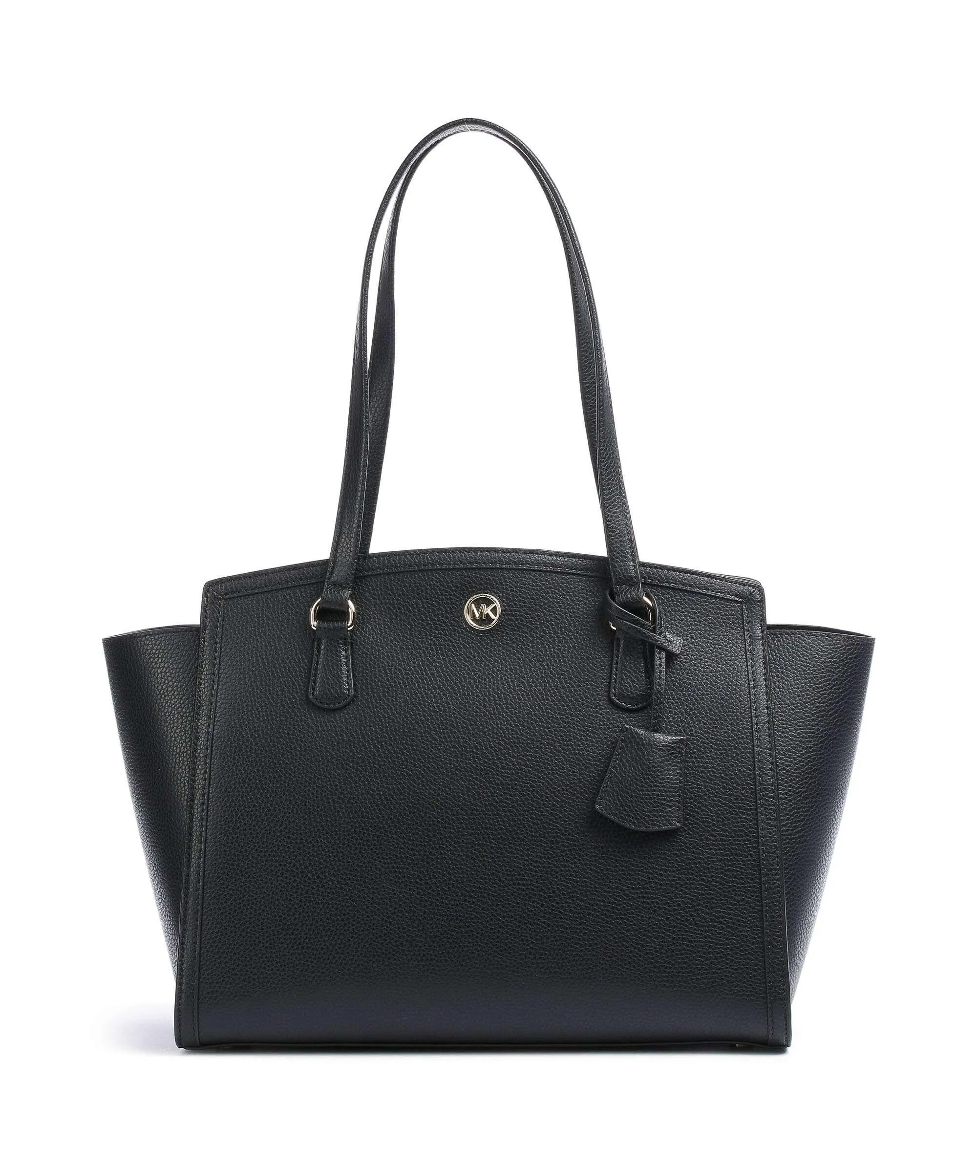  Michael Kors Chantal Borsa shopper pelle di vacchetta grana nero  