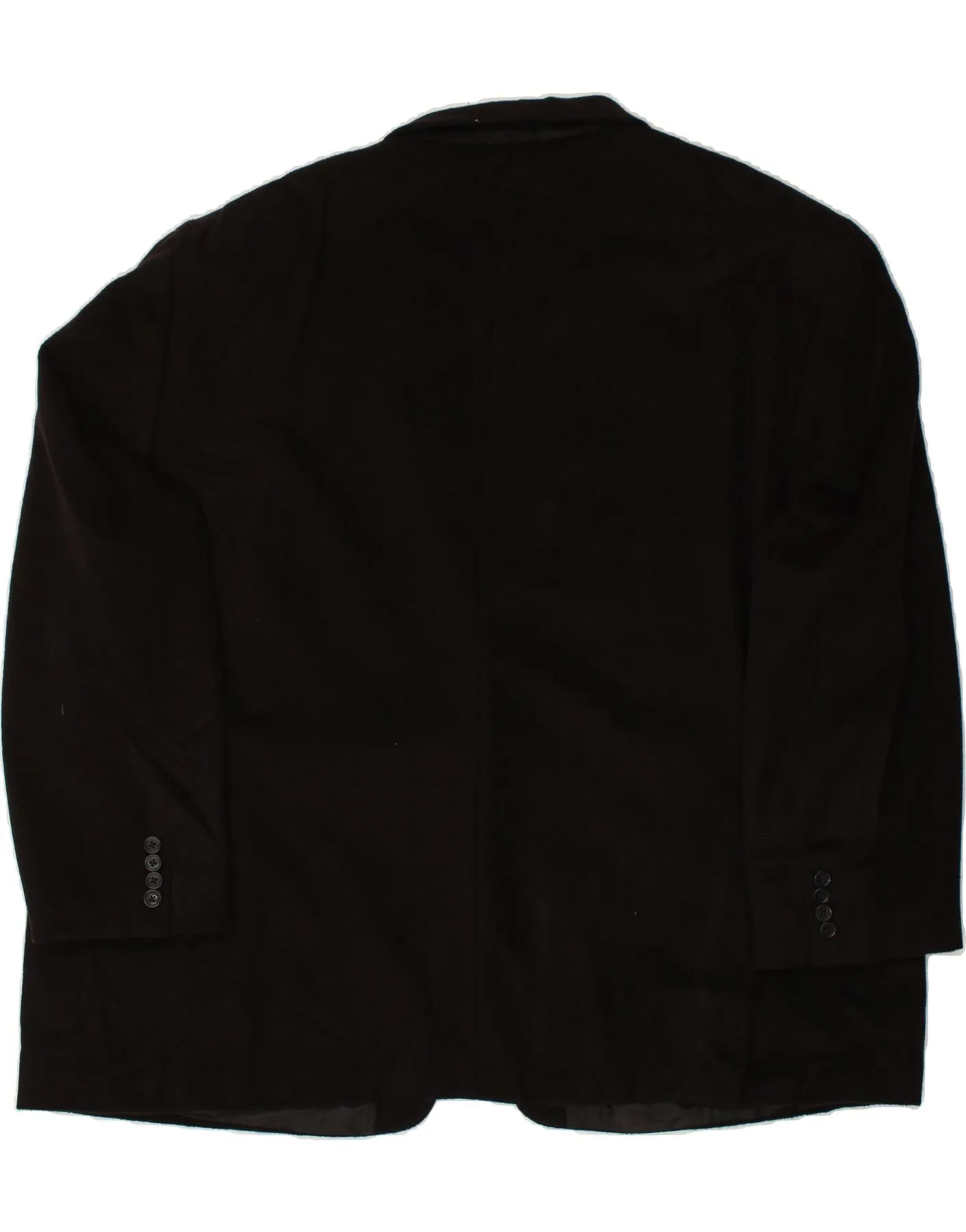 MICHAEL KORS Mens 2 Button Blazer Jacket IT 58 4XL Black Camelhair