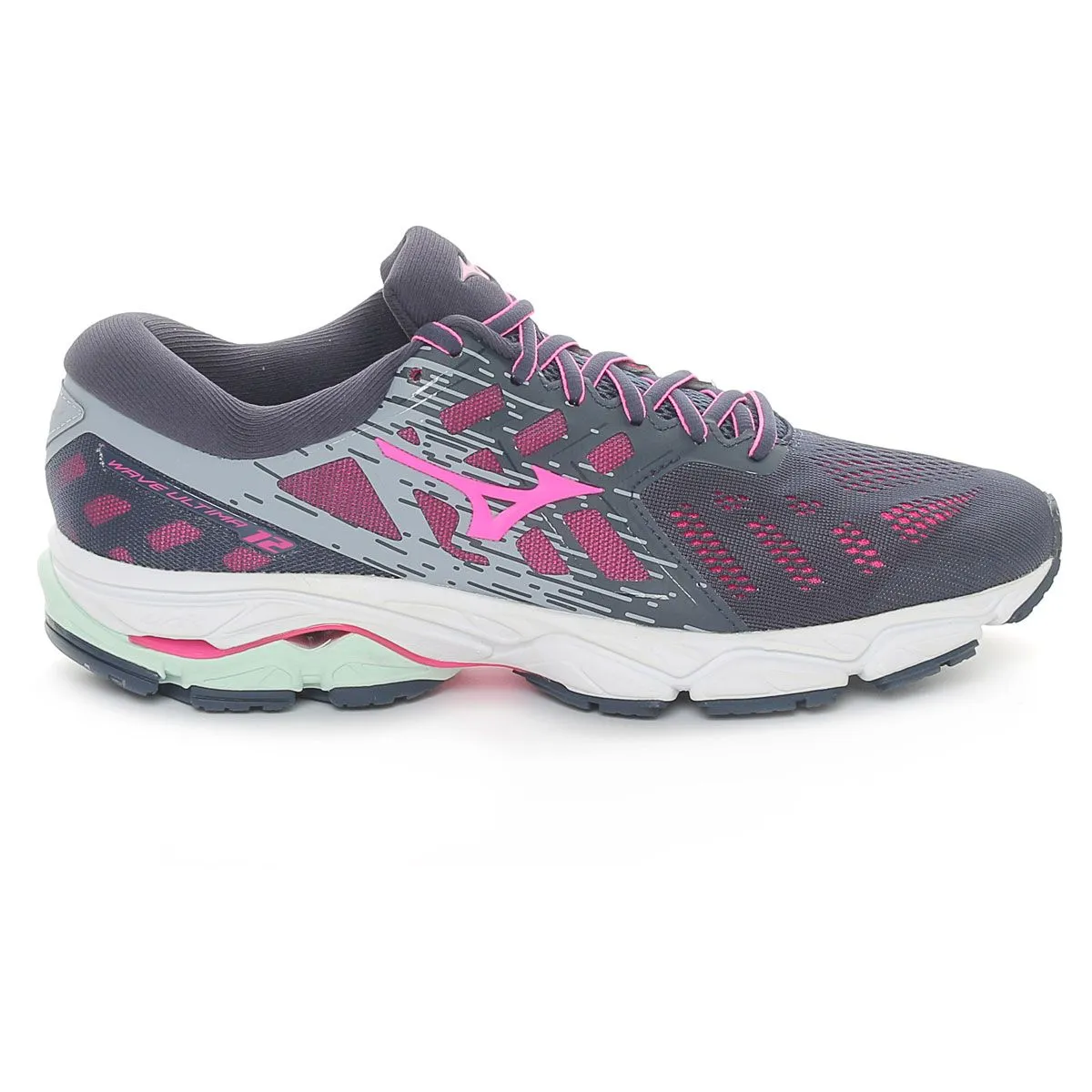 Mizuno Wave Ultima 12 Donna Nero Grigio Rosa