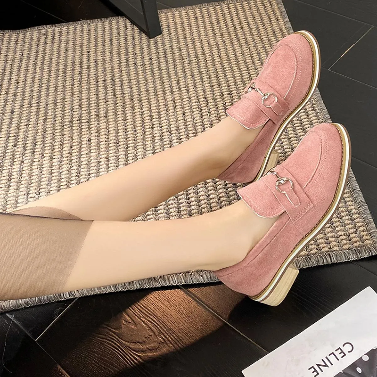 Mocassini da donna popolari primaverili Qualità Kids suede Lock Fringe Decor Scarpe basse Donna Summer Walk Ballerine Scarpe cas